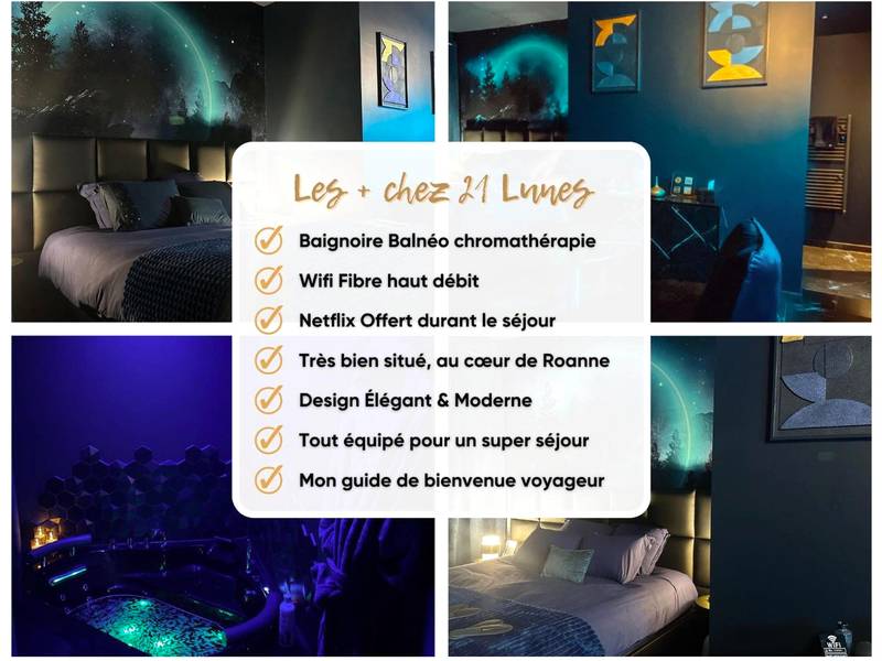 Photo du logement - 21 lunes - séjour magique & jeu immersif pour deux