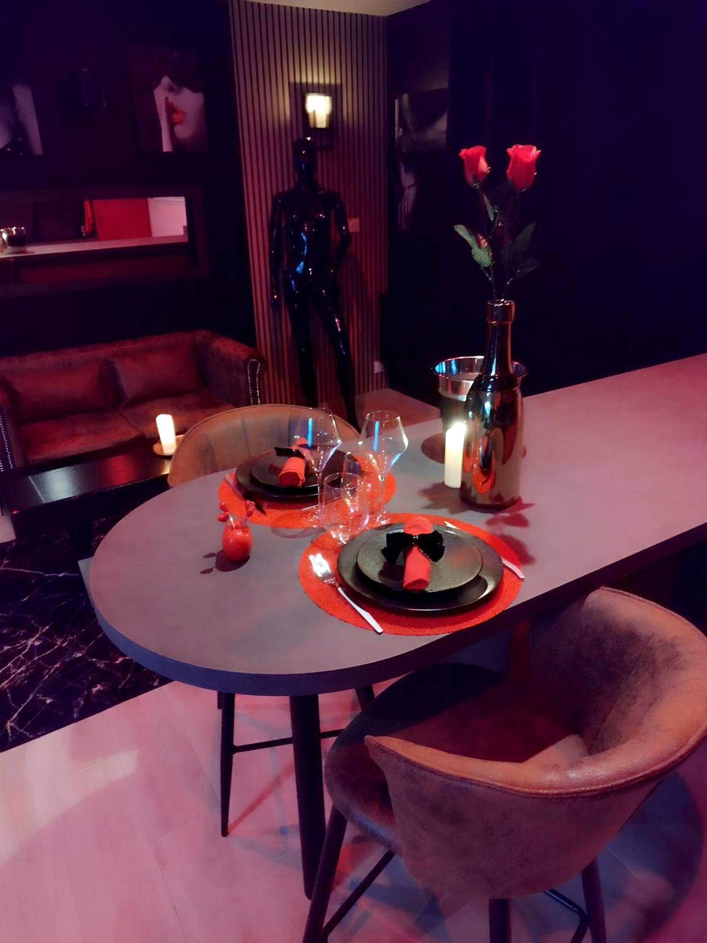 Photo du logement - Love Room, Gîte 4 étoiles, 50 Nuances Romantiques