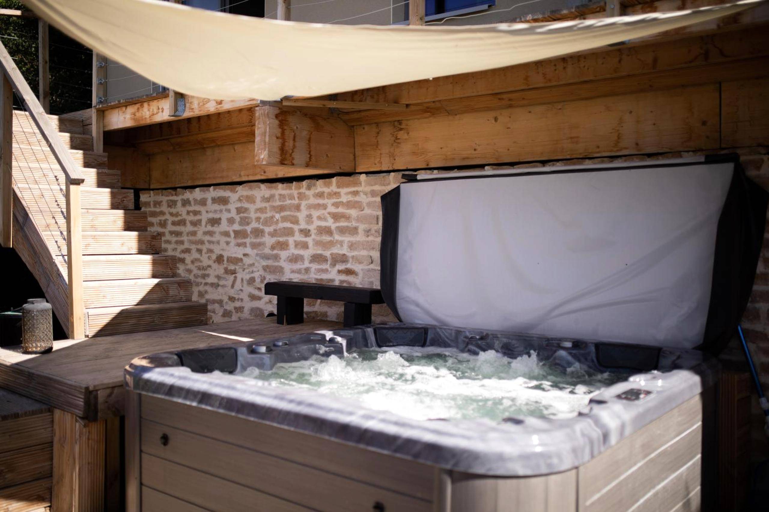 Photo du logement - L'ABRI du château SPA et détente