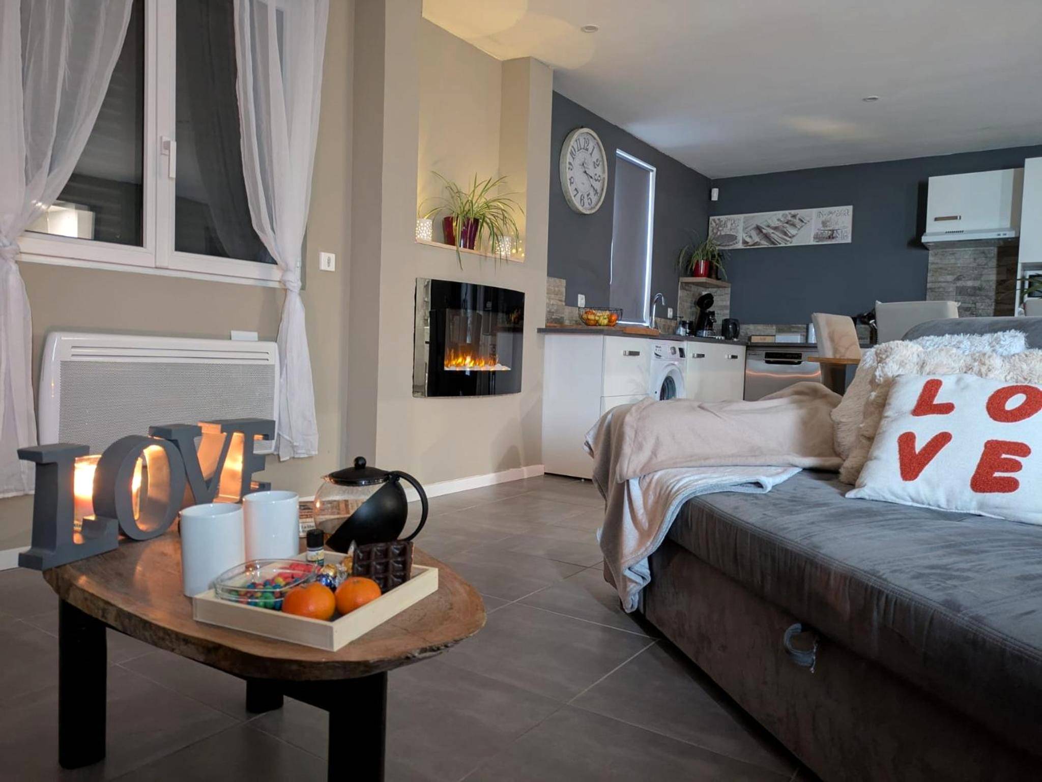 Photo du logement - L'alcôve du 510 - Spa - chambre romantique - sauna - salle de jeux