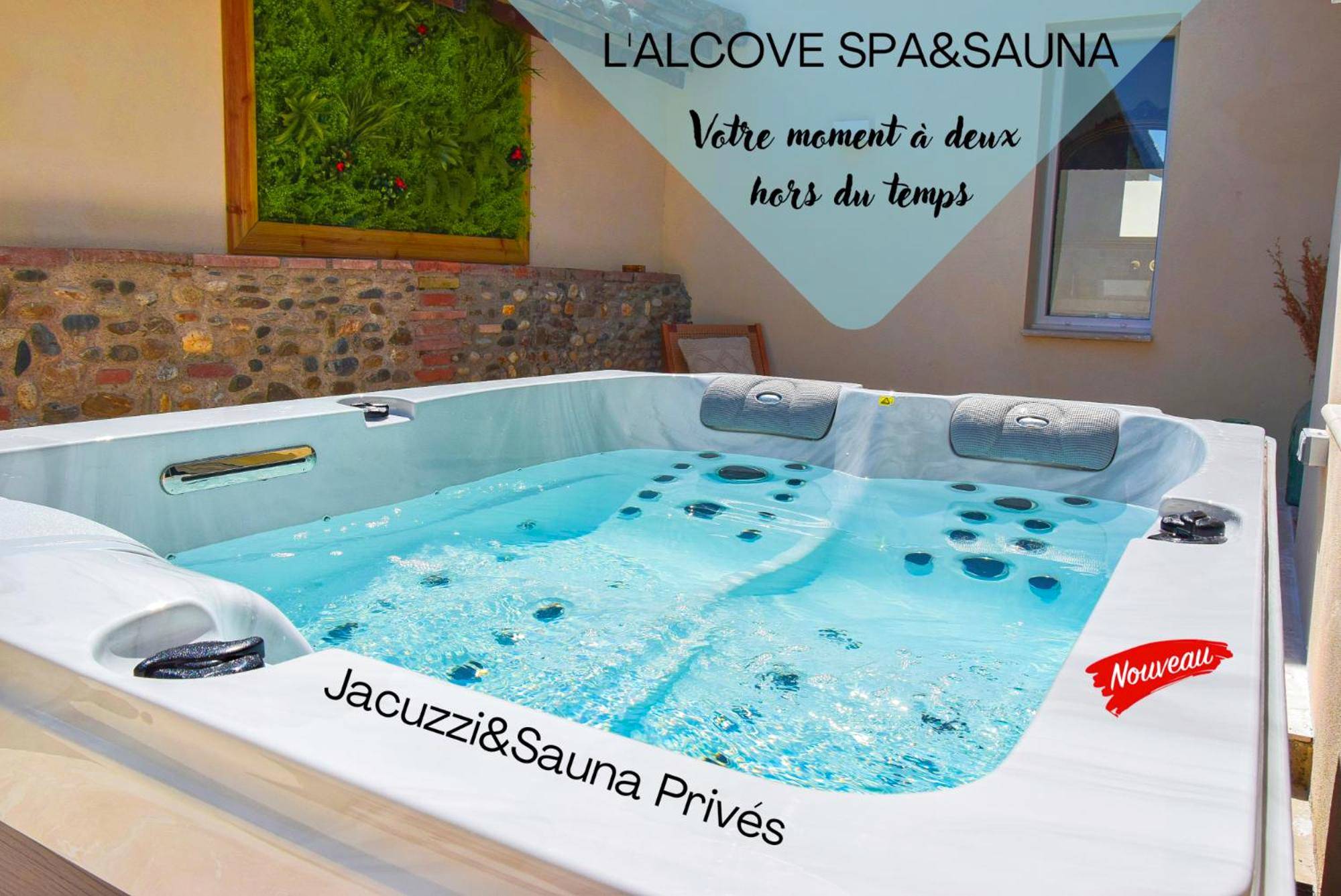 Photo du logement - l'Alcove - SPA&SAUNA privé - Oliveraie d'Eurocentre