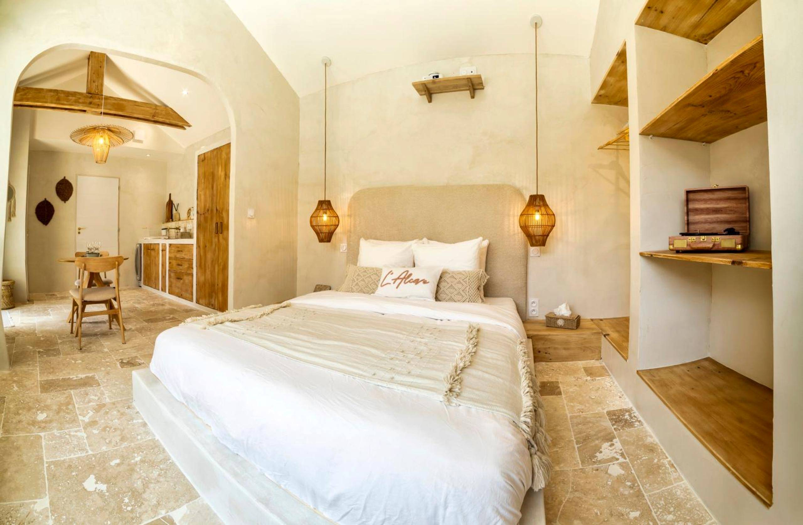 Photo du logement - l'Alcove - SPA&SAUNA privé - Oliveraie d'Eurocentre