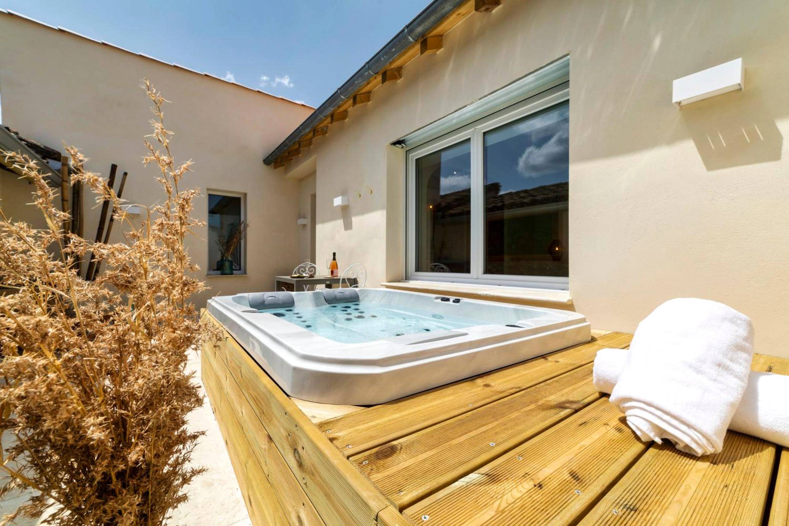 Photo du logement - l'Alcove - SPA&SAUNA privé - Oliveraie d'Eurocentre