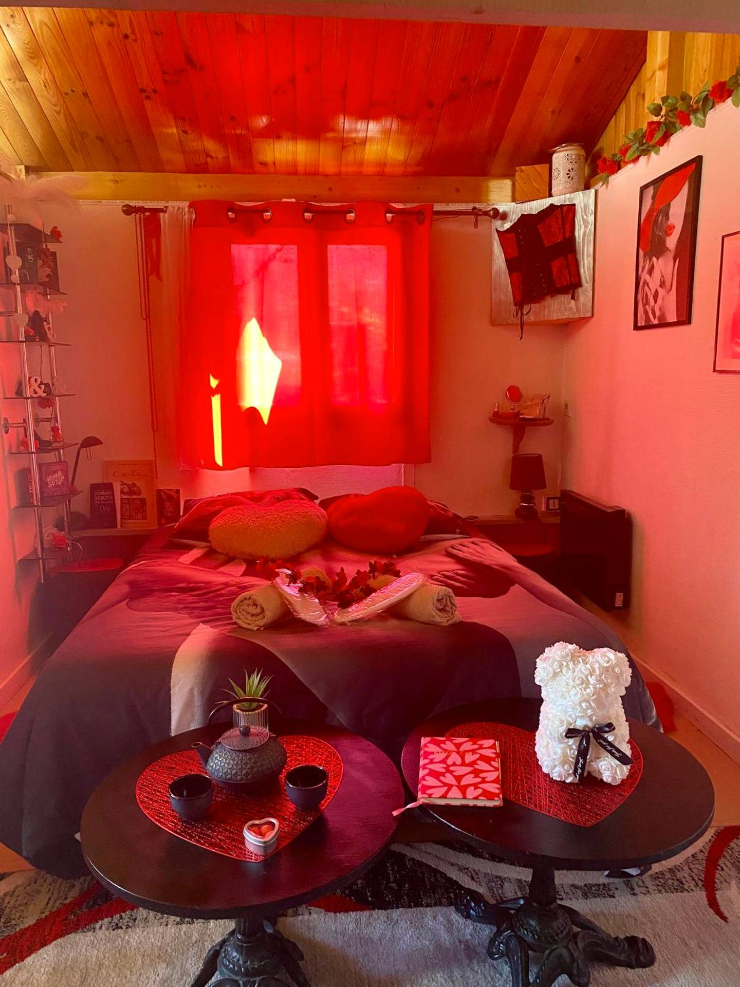 Vue du logement - La love room des alpes