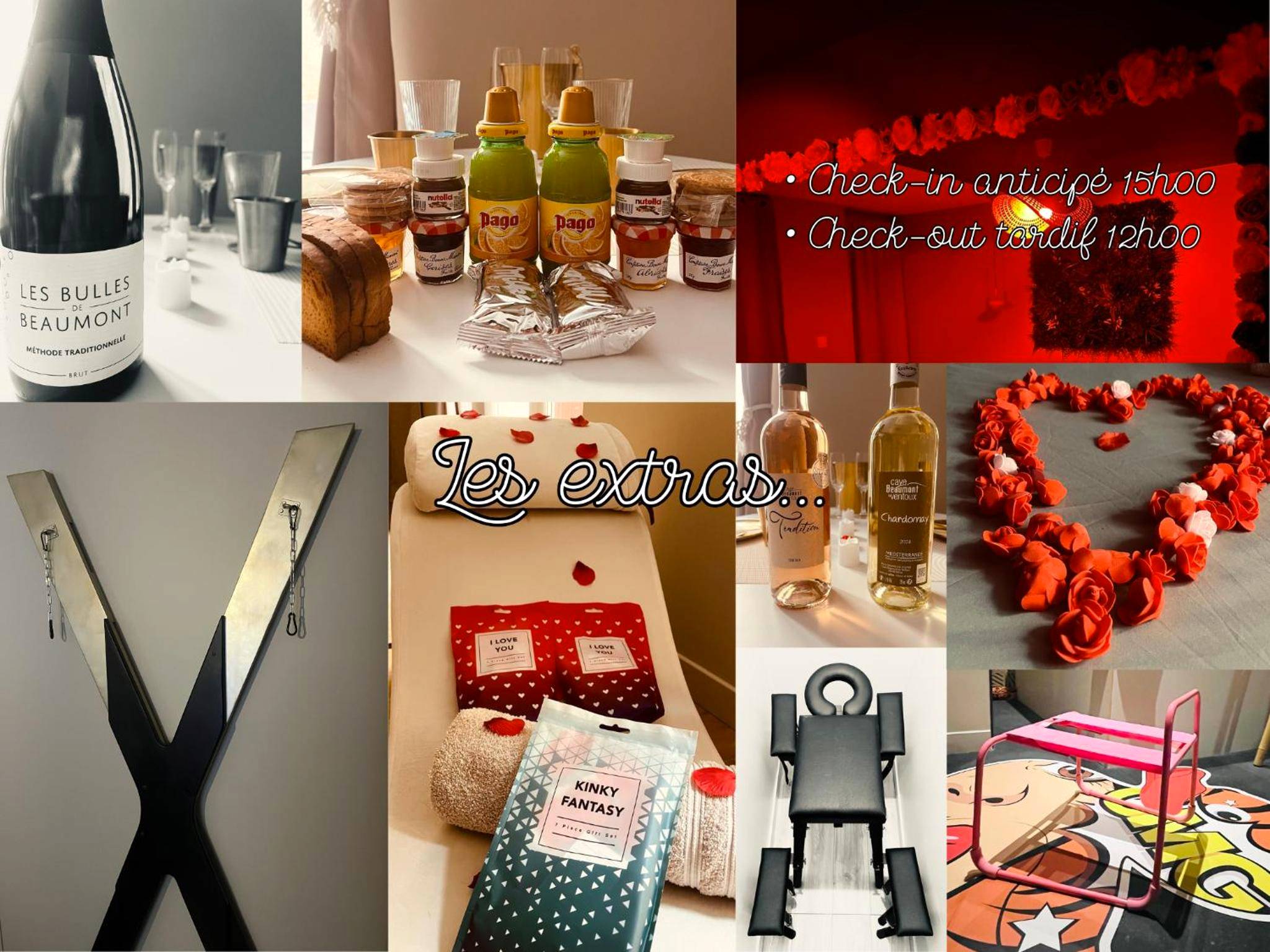 Photo - Amour et Bulles - Love Room Valence - Suite romantique avec balnéo privée 2 places - Bourg - lès - Valence