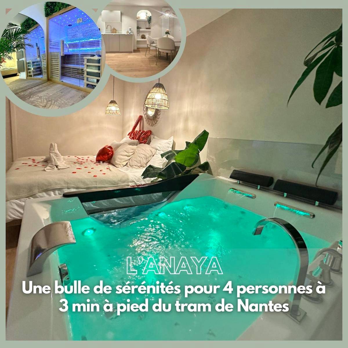 Photo du logement - L Anaya Nantes Spa et Sauna