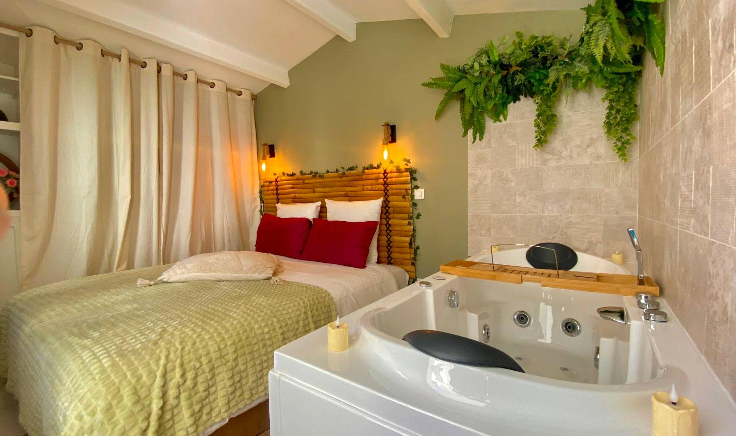 Vue interieure - L'annexe spa du Tropical Lodge
