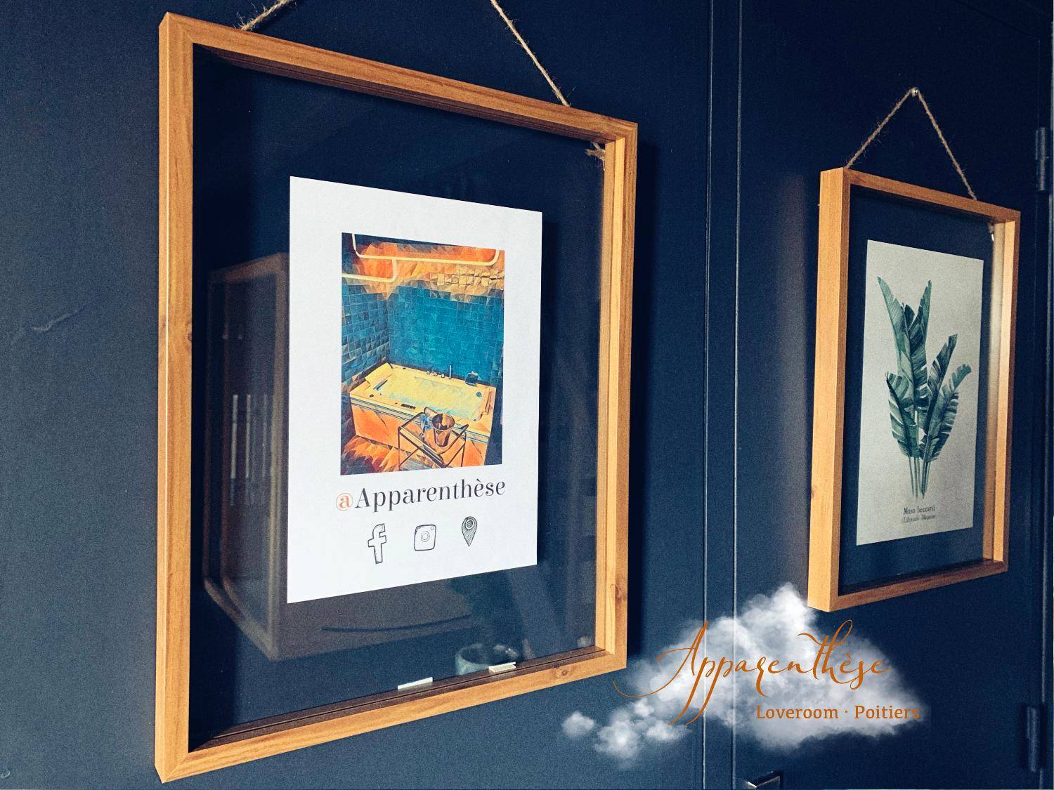 Photo du logement - Apparenthèse Love Room Jacuzzi Sauna