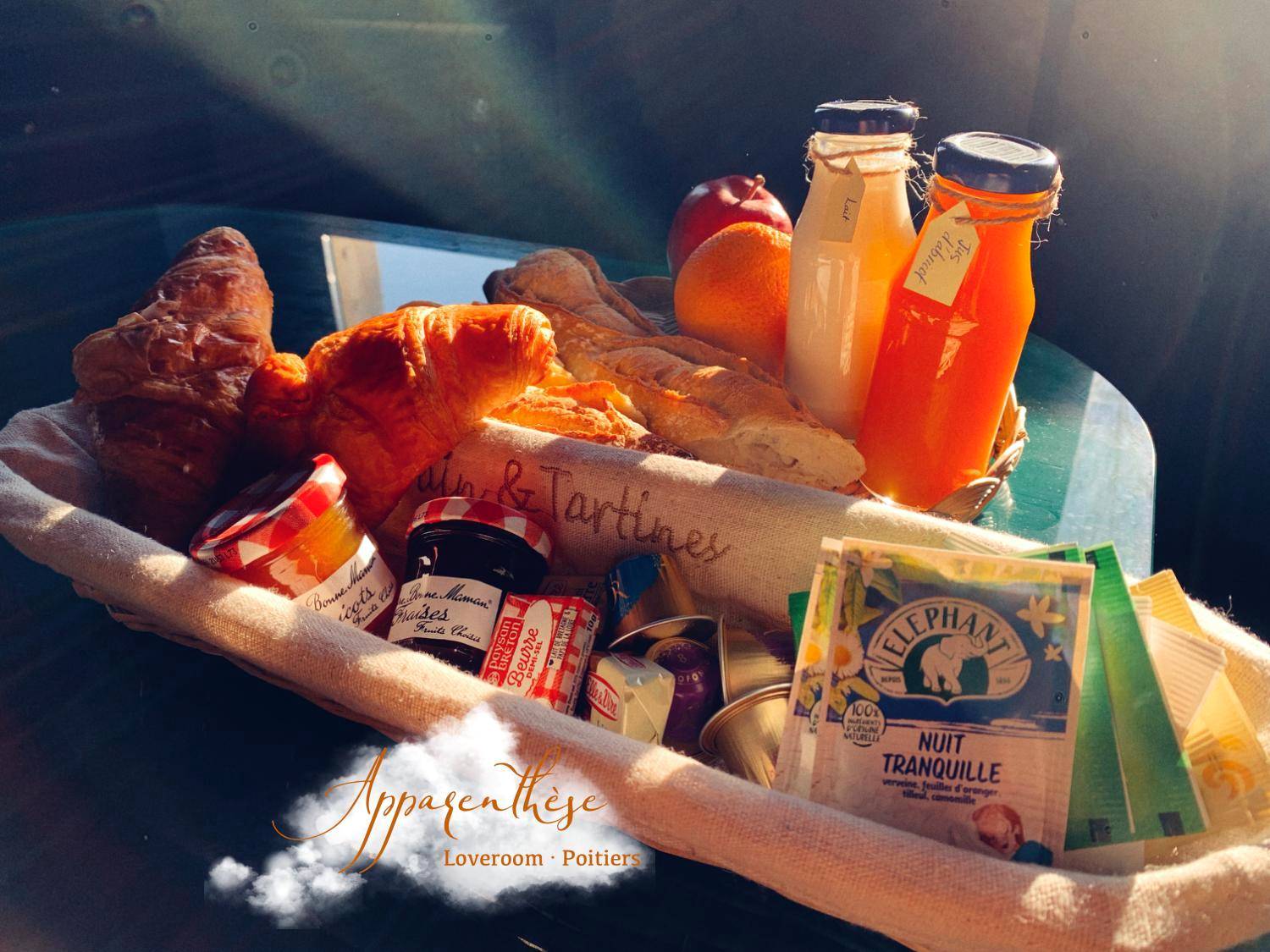 Photo du logement - Apparenthèse Love Room Jacuzzi Sauna