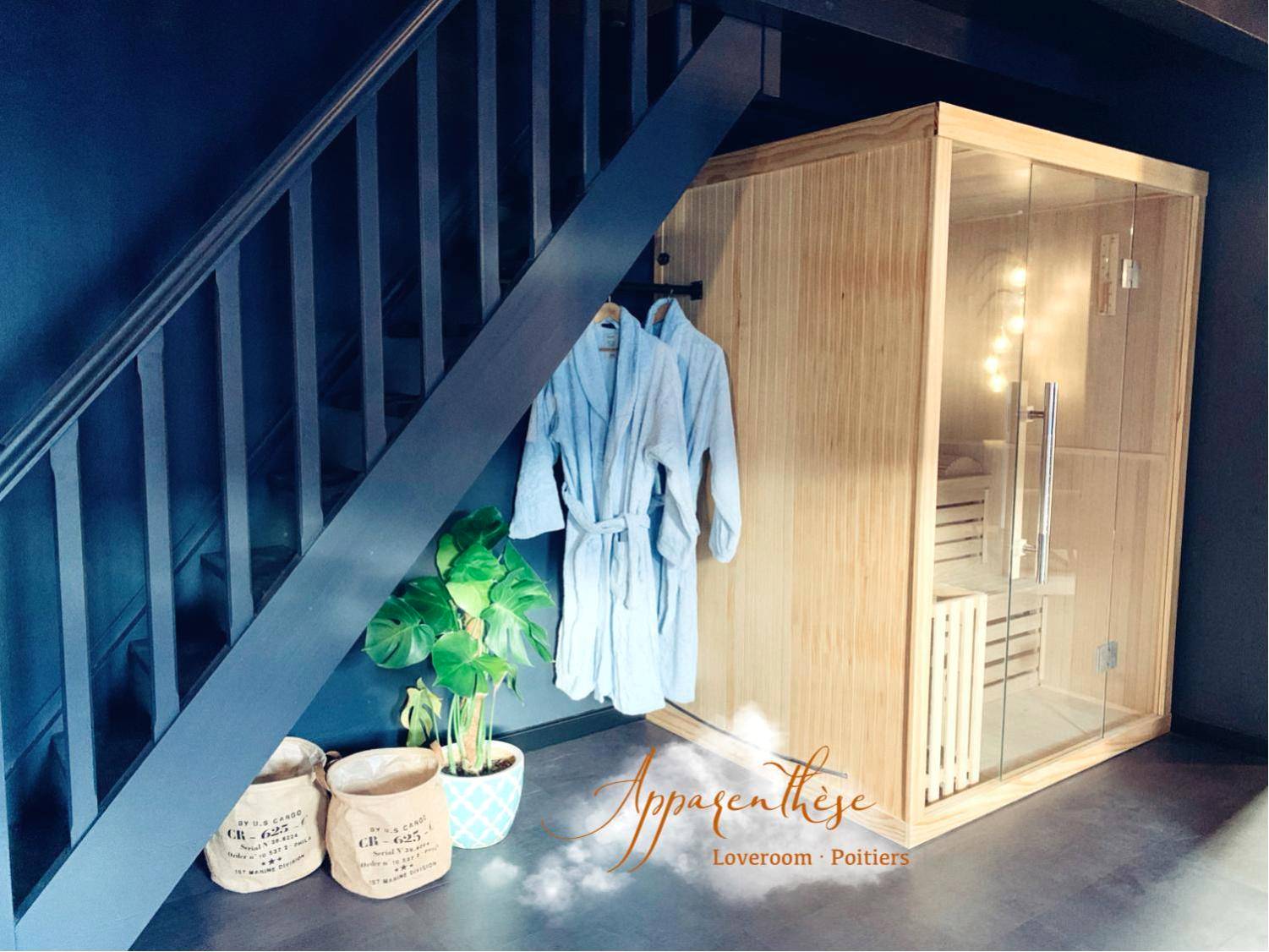 Photo du logement - Apparenthèse Love Room Jacuzzi Sauna
