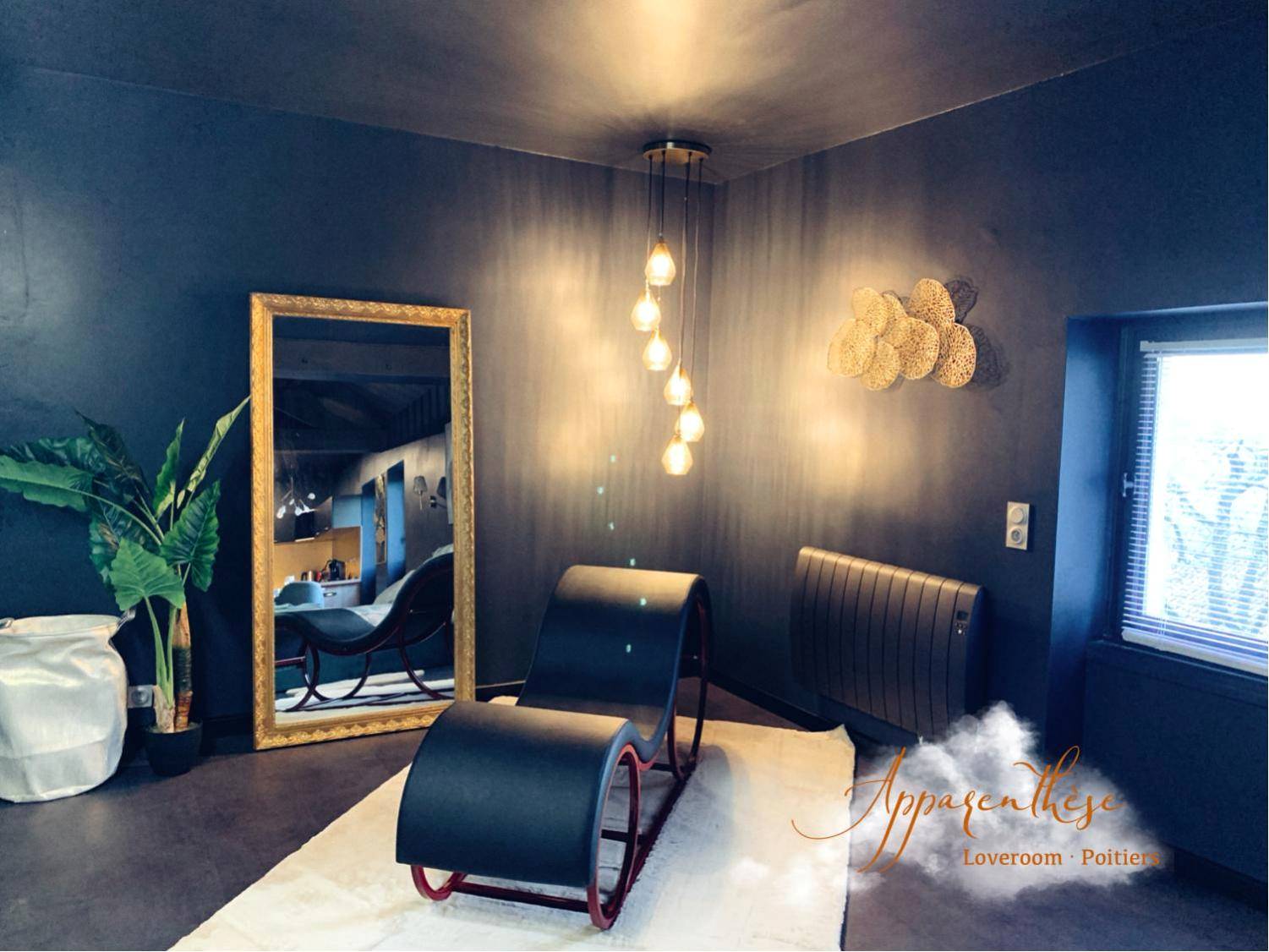 Photo du logement - Apparenthèse Love Room Jacuzzi Sauna - Poitiers