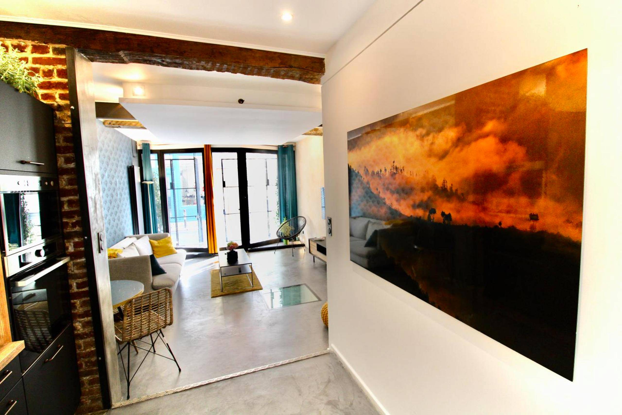 Photo du logement - L'Atelier 1742 - Atypique jacuzzi Rouen Centre - Rouen