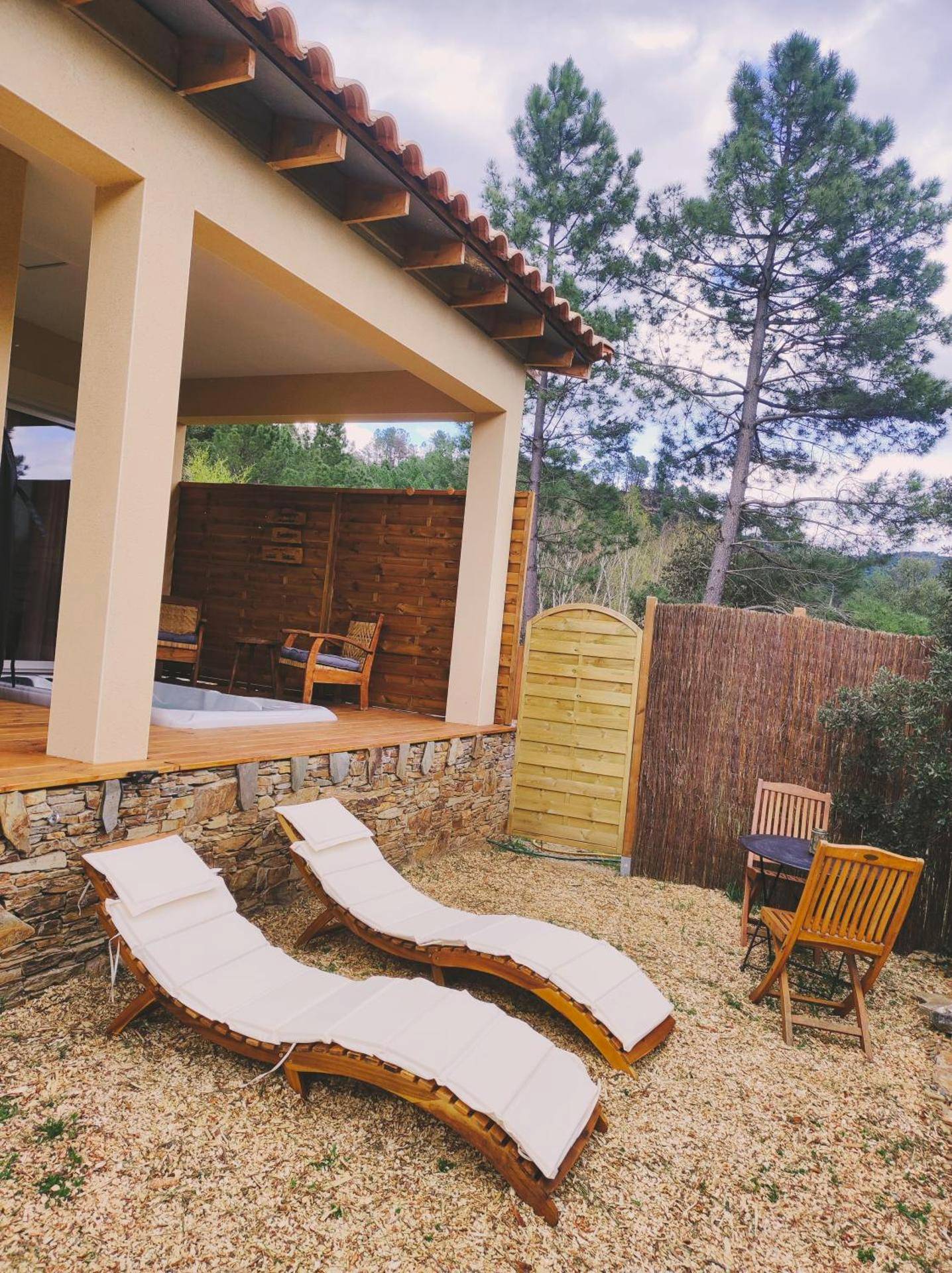 Photo du logement - Magnifique cottage haut de gamme avec jacuzzi l'attrape rêve - Les Plantiers