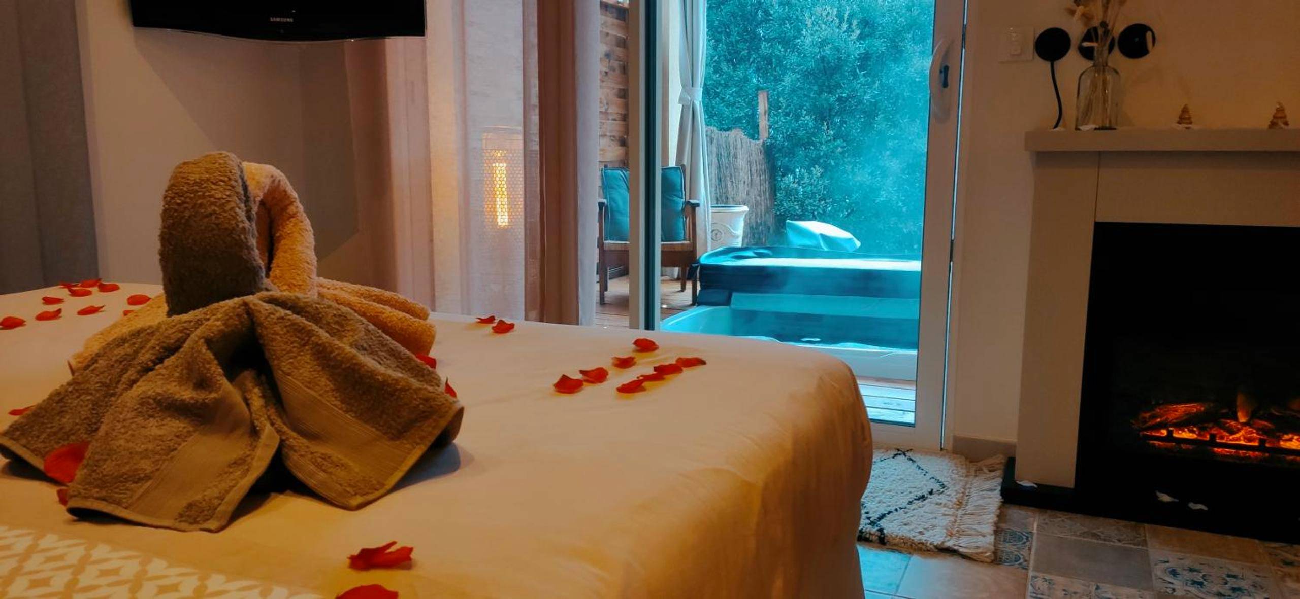 Photo du logement - Magnifique cottage haut de gamme avec jacuzzi l'attrape rêve