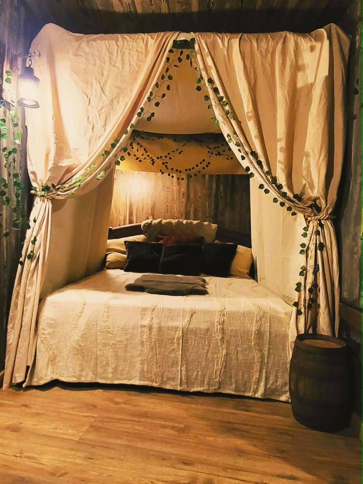 Vue interieure - L'Auberge du Trône Romantique Médieval Jacuzzi