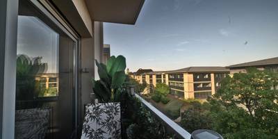 Balcon aménagé avec vue dégagée - Le balcon romantique