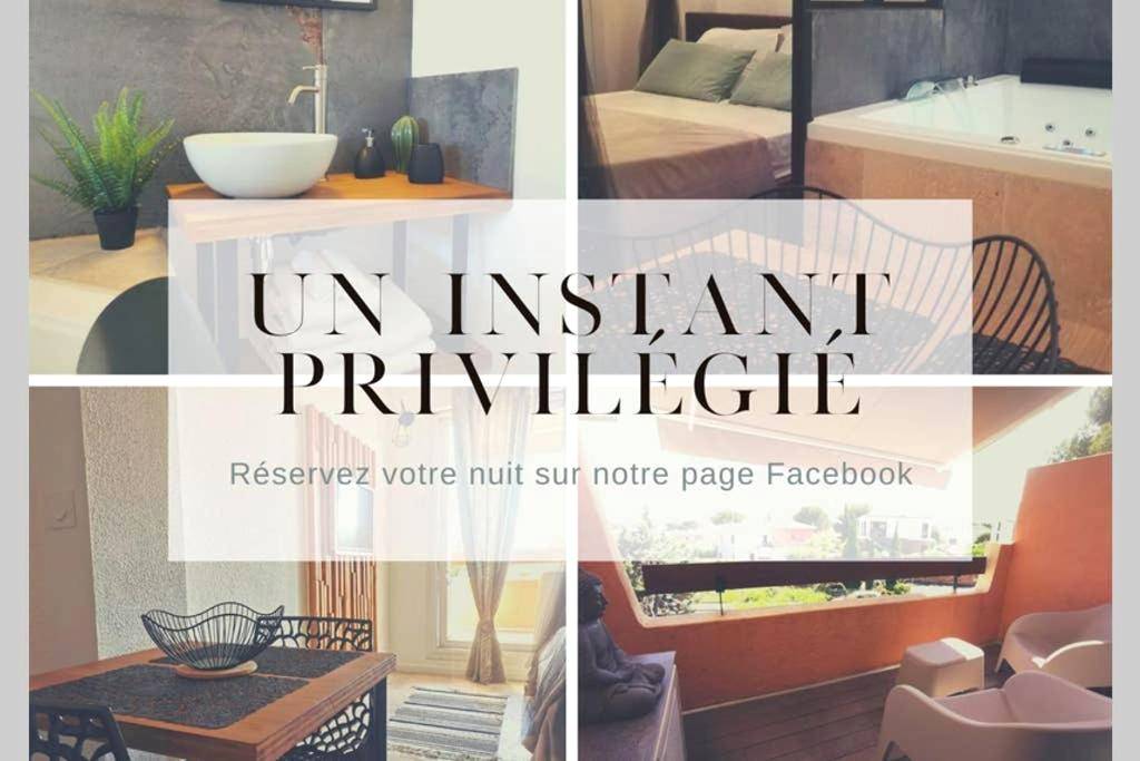 Photo du logement - "The Love Room Bandol" Jacuzzi & Vue Mer