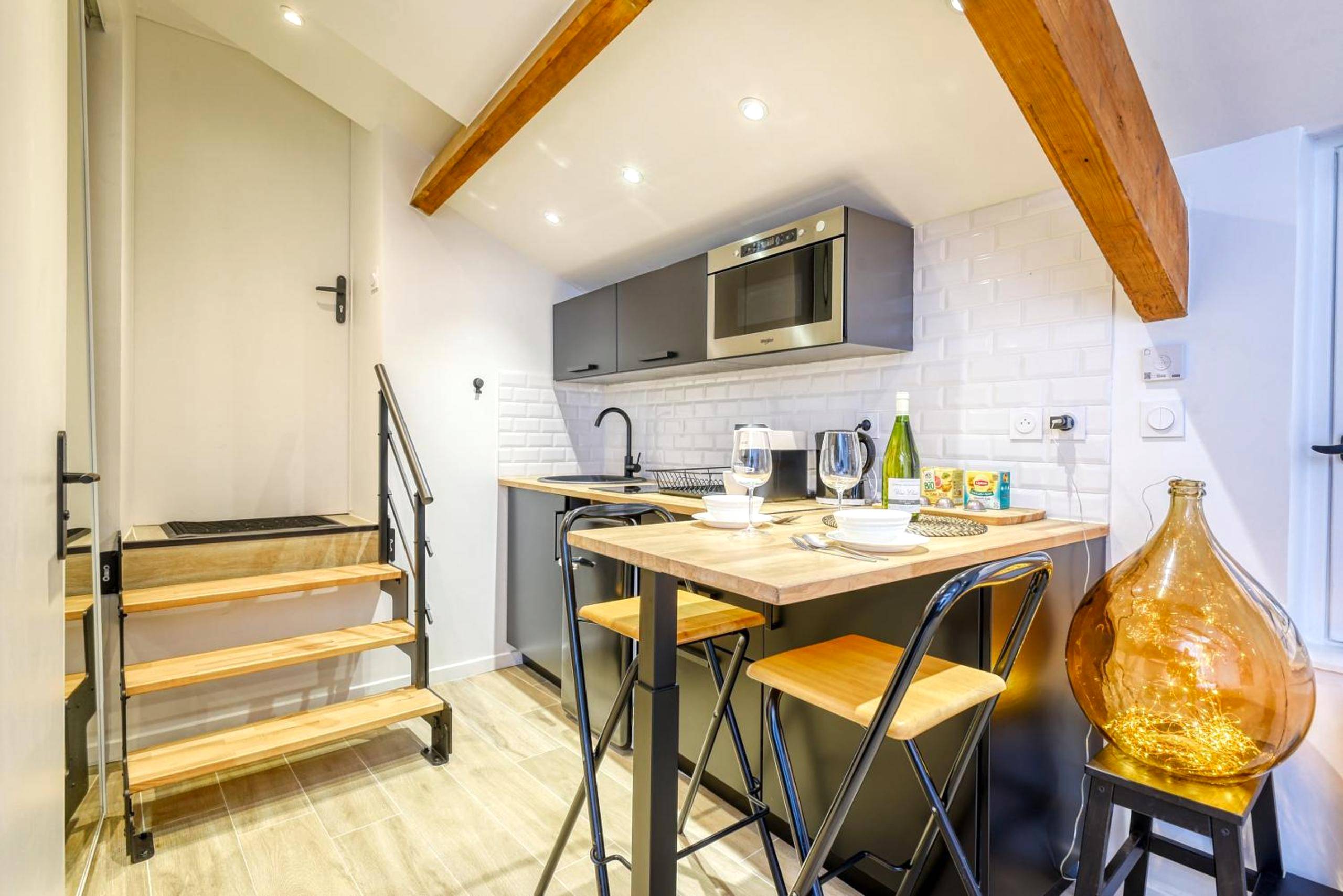 Photo du logement - NEW / Belle et Rebelle avec jacuzzi - Lyon