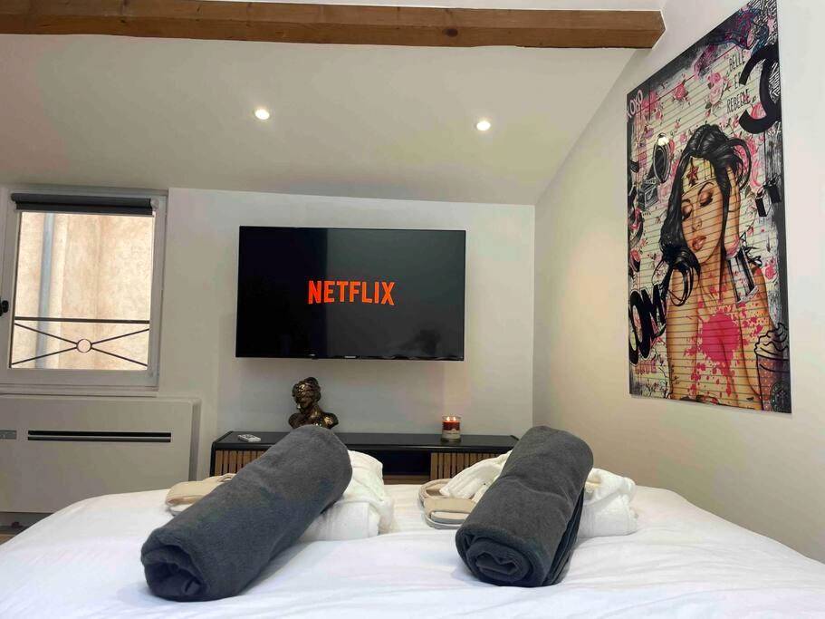 Photo du logement - NEW / Belle et Rebelle avec jacuzzi - Lyon