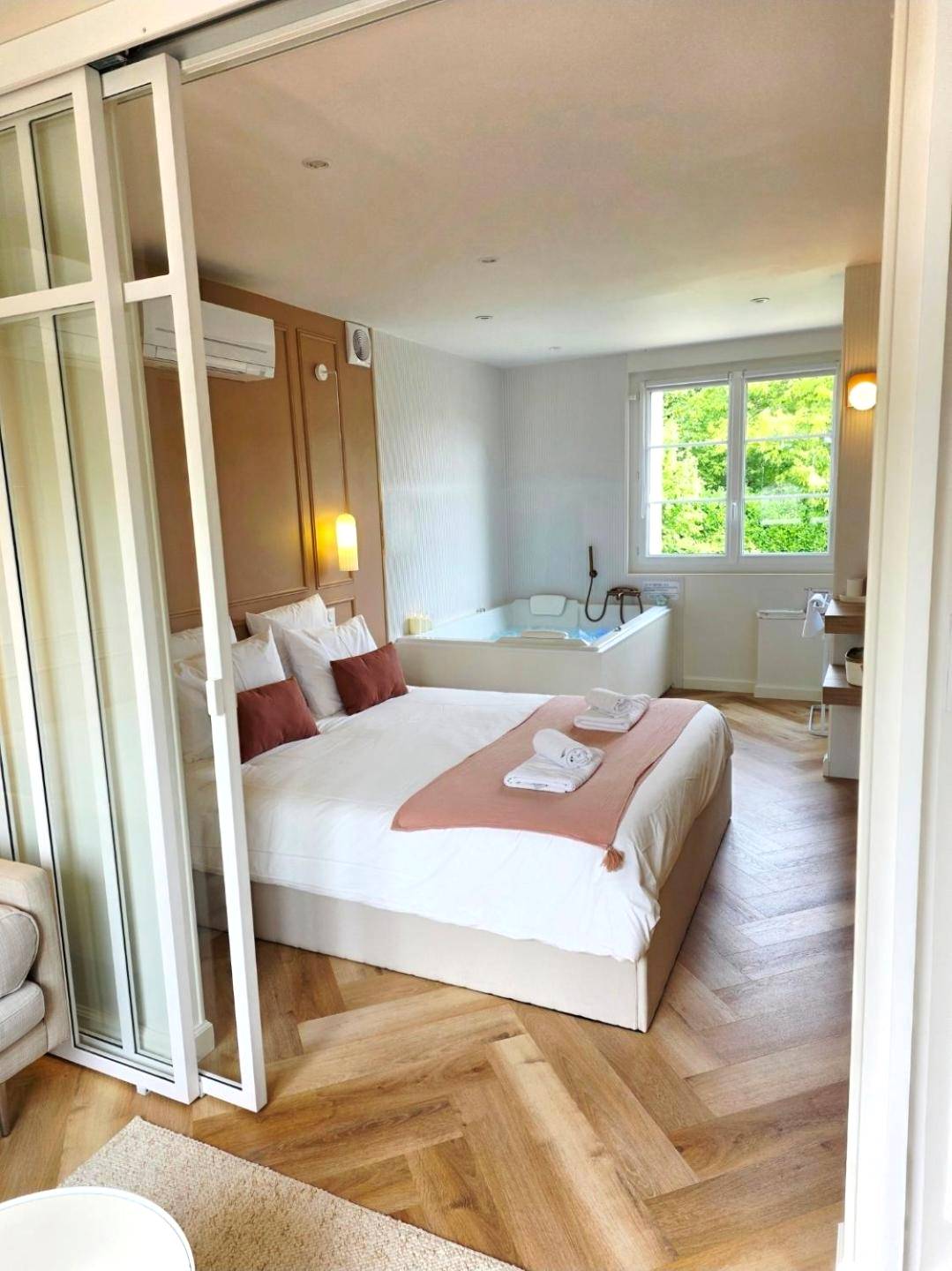 Vue interieure - Le Boudoir d'Elba - Balneotherapie & terrasse