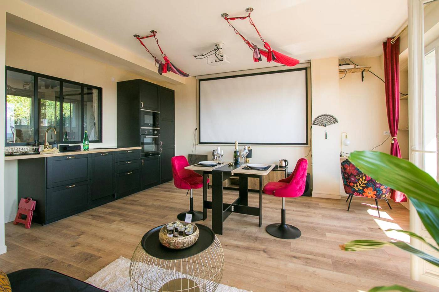 Photo du logement - Le Boudoir de Fanny - Sauna/Balnéo/ciné/Hamacs