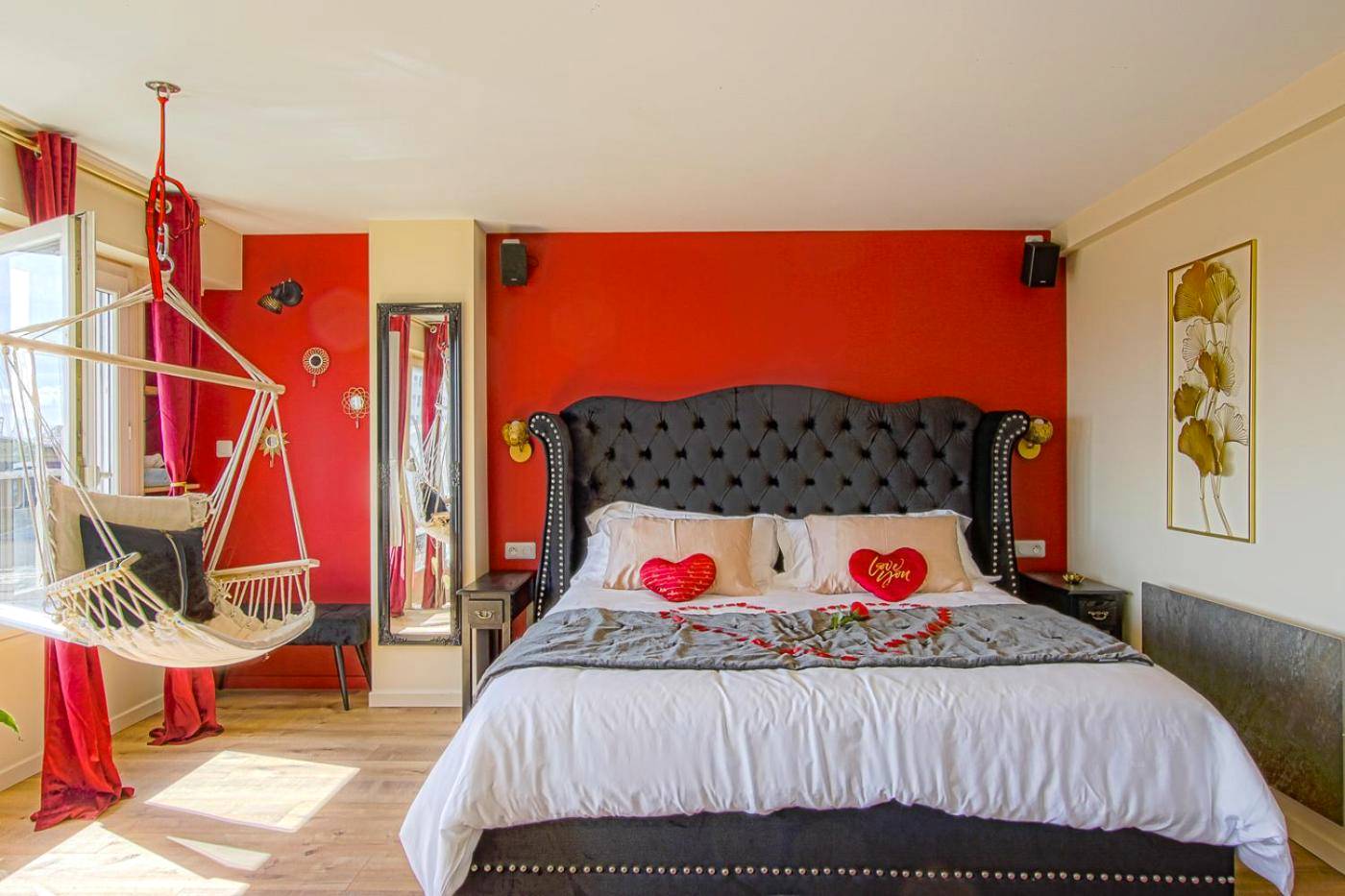 Photo du logement - Le Boudoir de Fanny - Sauna/Balnéo/ciné/Hamacs