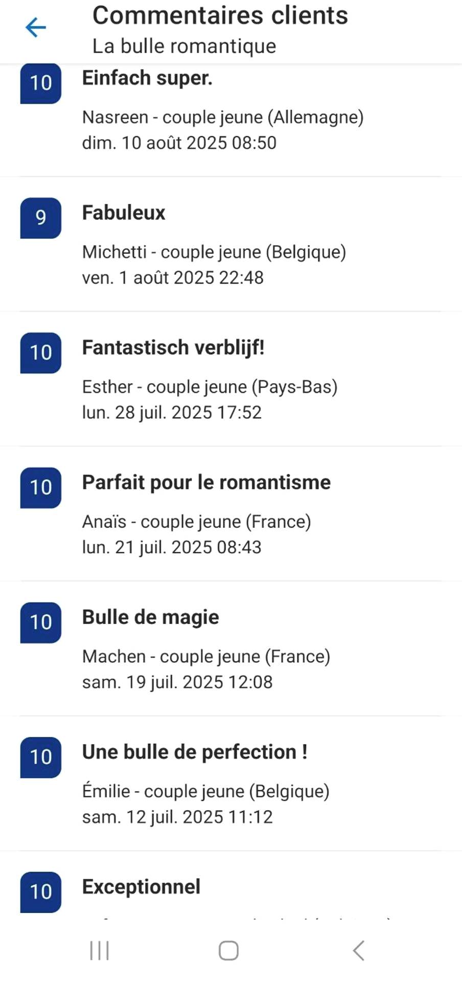 Photo du logement - La bulle romantique - Calais