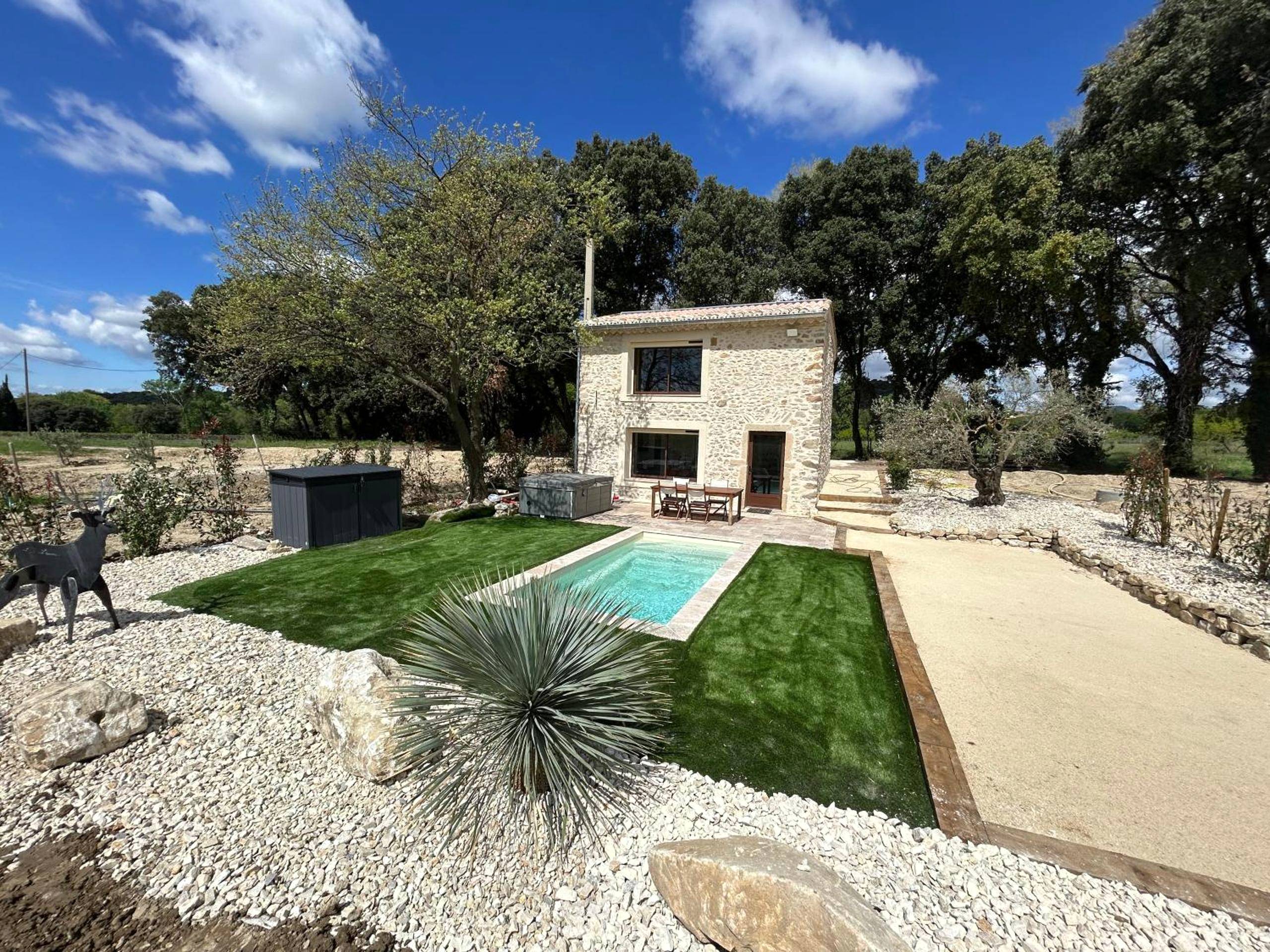 Vue principale - Love Room Rousset - les - Vignes - Cabanon douillet rousset les vignes