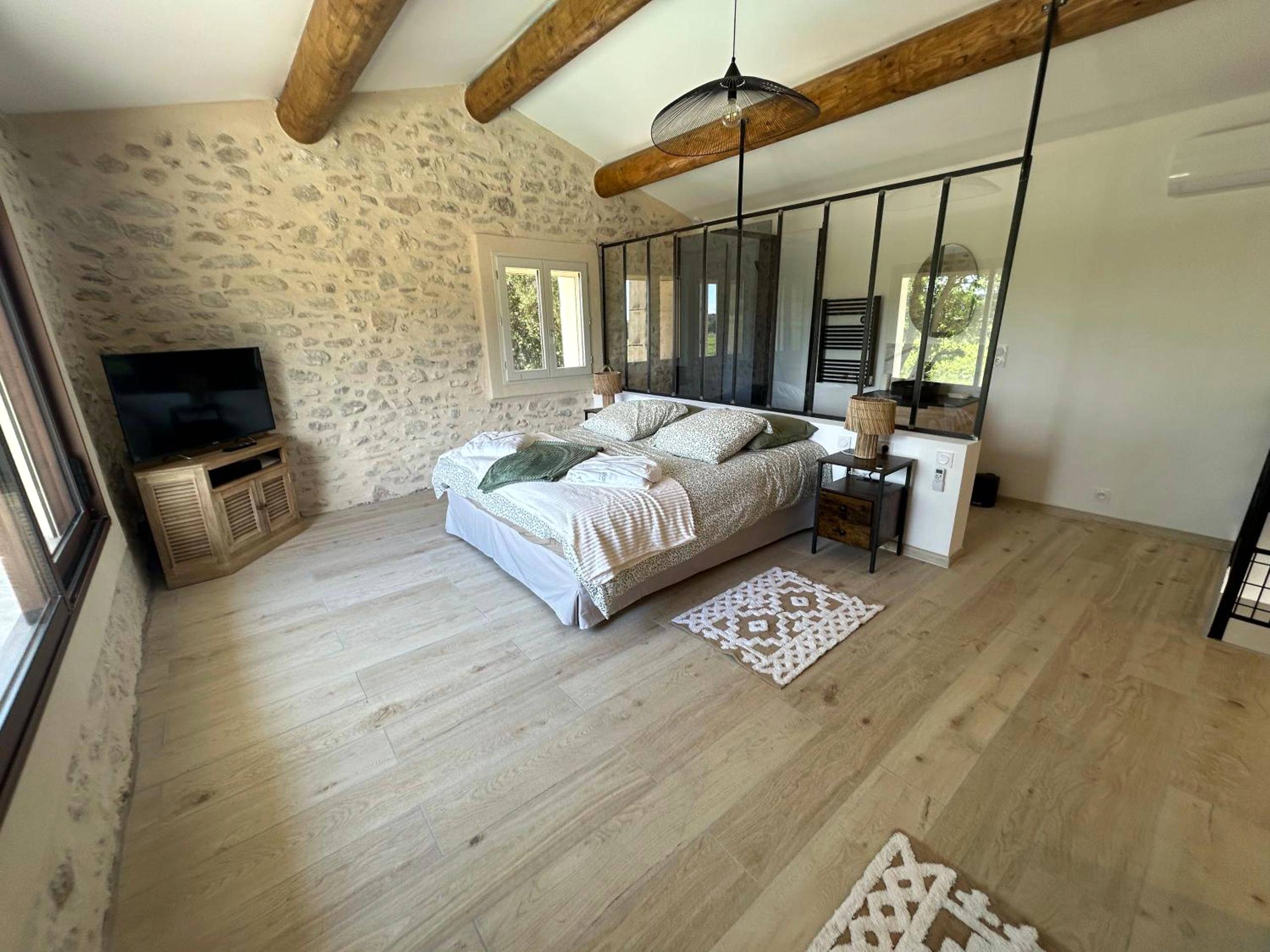 Vue interieure - Cabanon douillet rousset les vignes