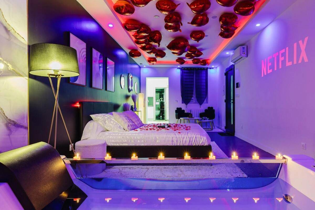 Vue du logement - Love Room Gournay - en - Bray - La cachette romantique