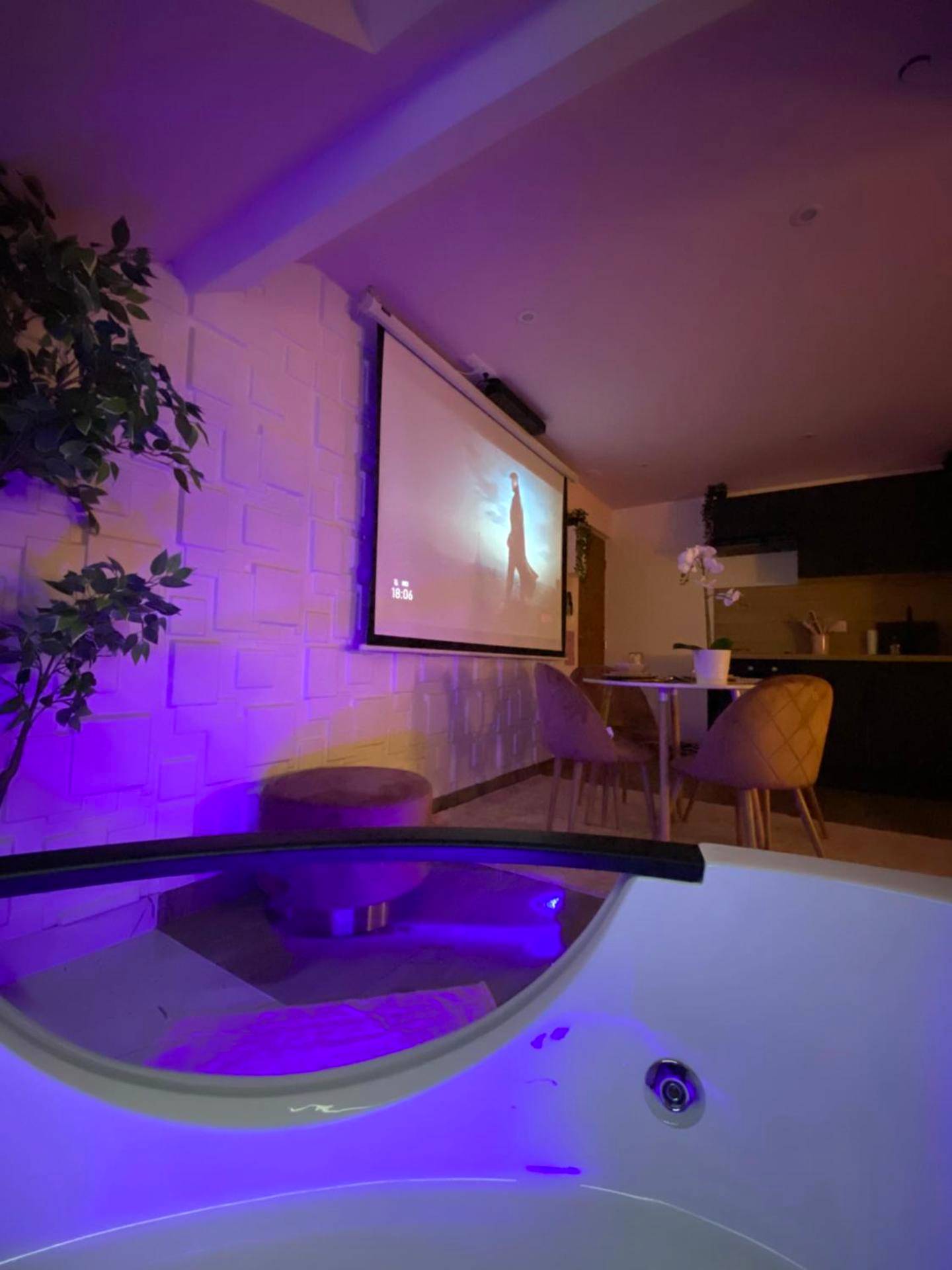 Photo du logement - Capsule color deluxe Balnéo I écran home cinéma I console de jeux
