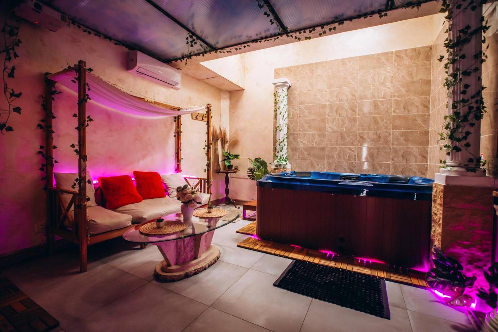 Vue principale - Love Room Saint - Maur - des - Fossés - Casa Di Vibes - Jacuzzi - Sauna
