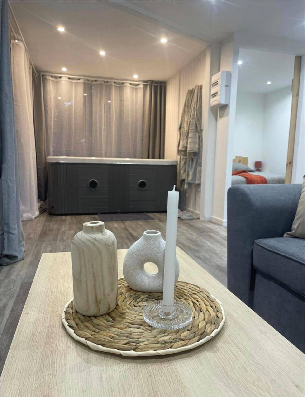 Photo du logement - Charmant chalet cocooning avec Jacuzzi - Châteauroux