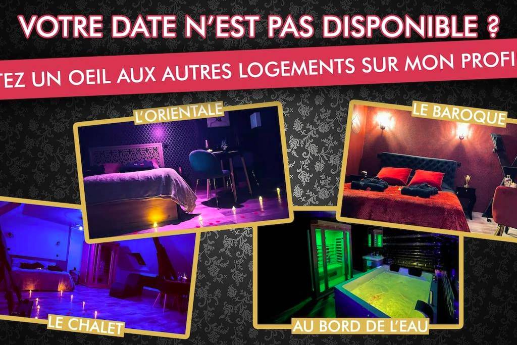 Photo du logement - Love Room Le Chalet / Jacuzzi / Sauna