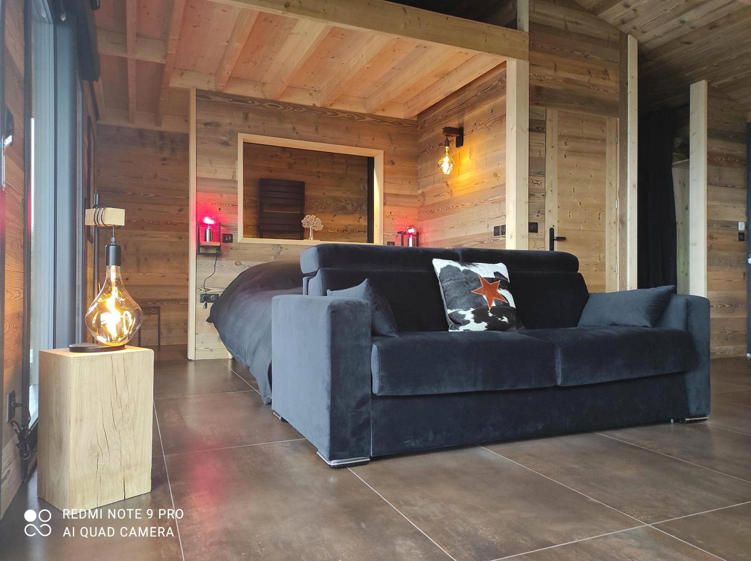 Photo du logement - Chalet neuf avec jacuzzi privé, vue imprenable sur Massif des Vosges
