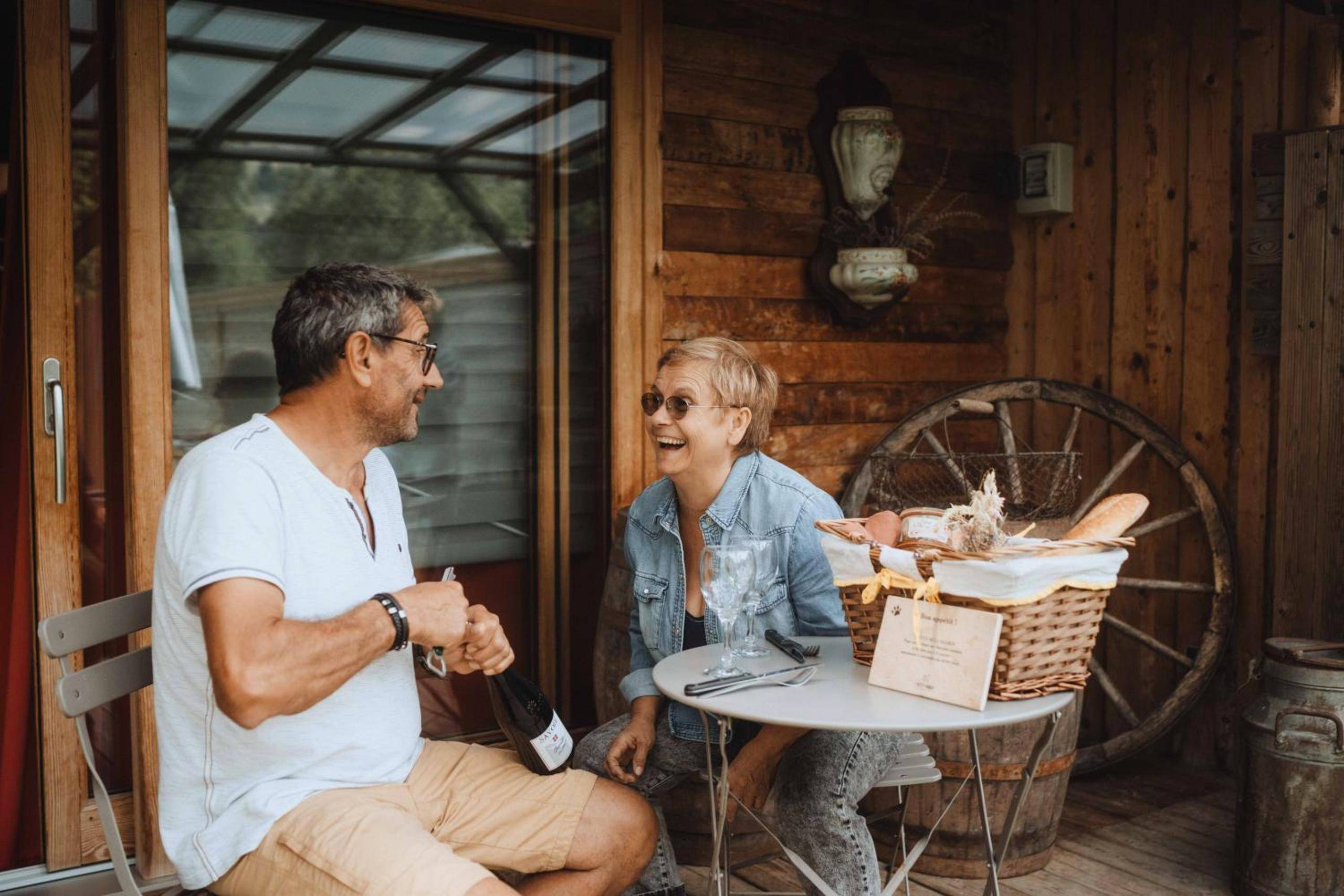 Photo du logement - Chalet SALOON avec SPA privatif