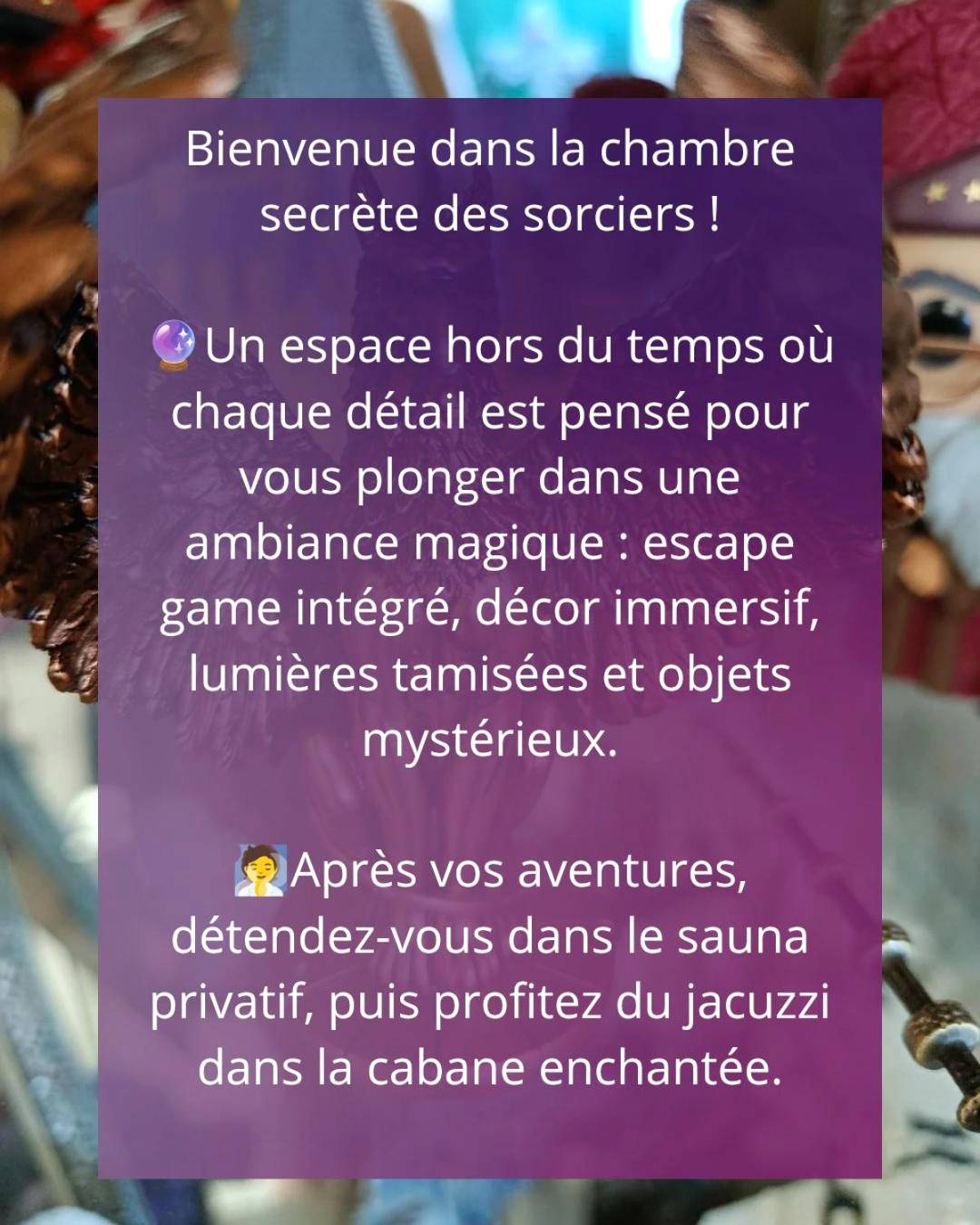 Photo du logement - La chambre secrète des sorciers - Les Septvallons