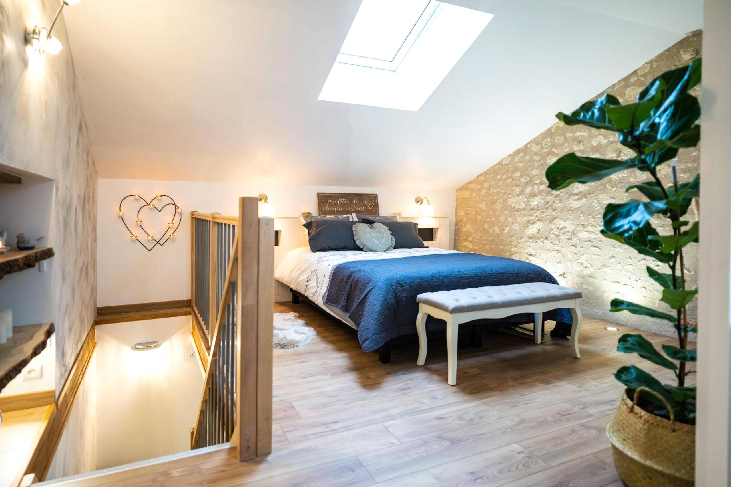 Photo du logement - Les Charmes du Lac Gite Romantique avec jacuzzi privatif