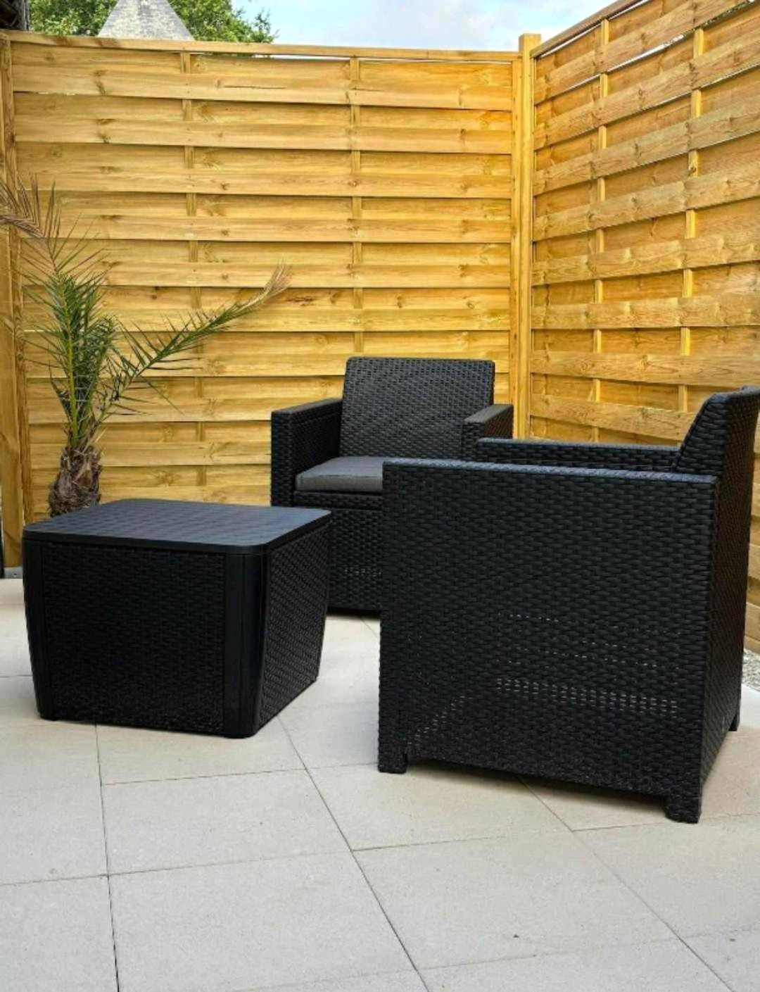 Vue du logement - Gite Nature au Château du Pré Neuf