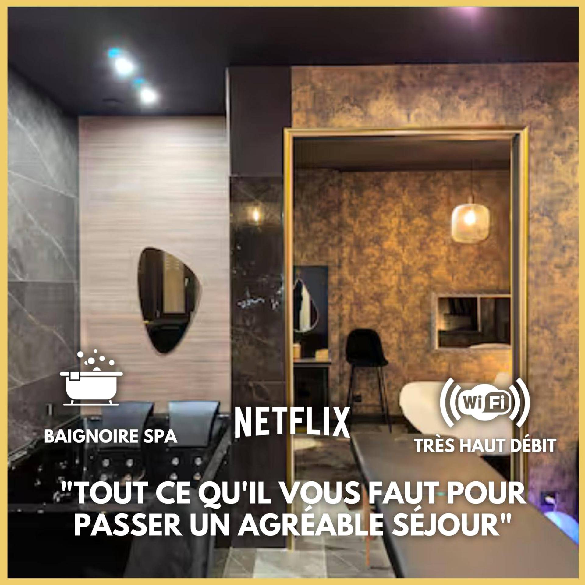 Vue principale - Love Room Lyon - love Room claire 1