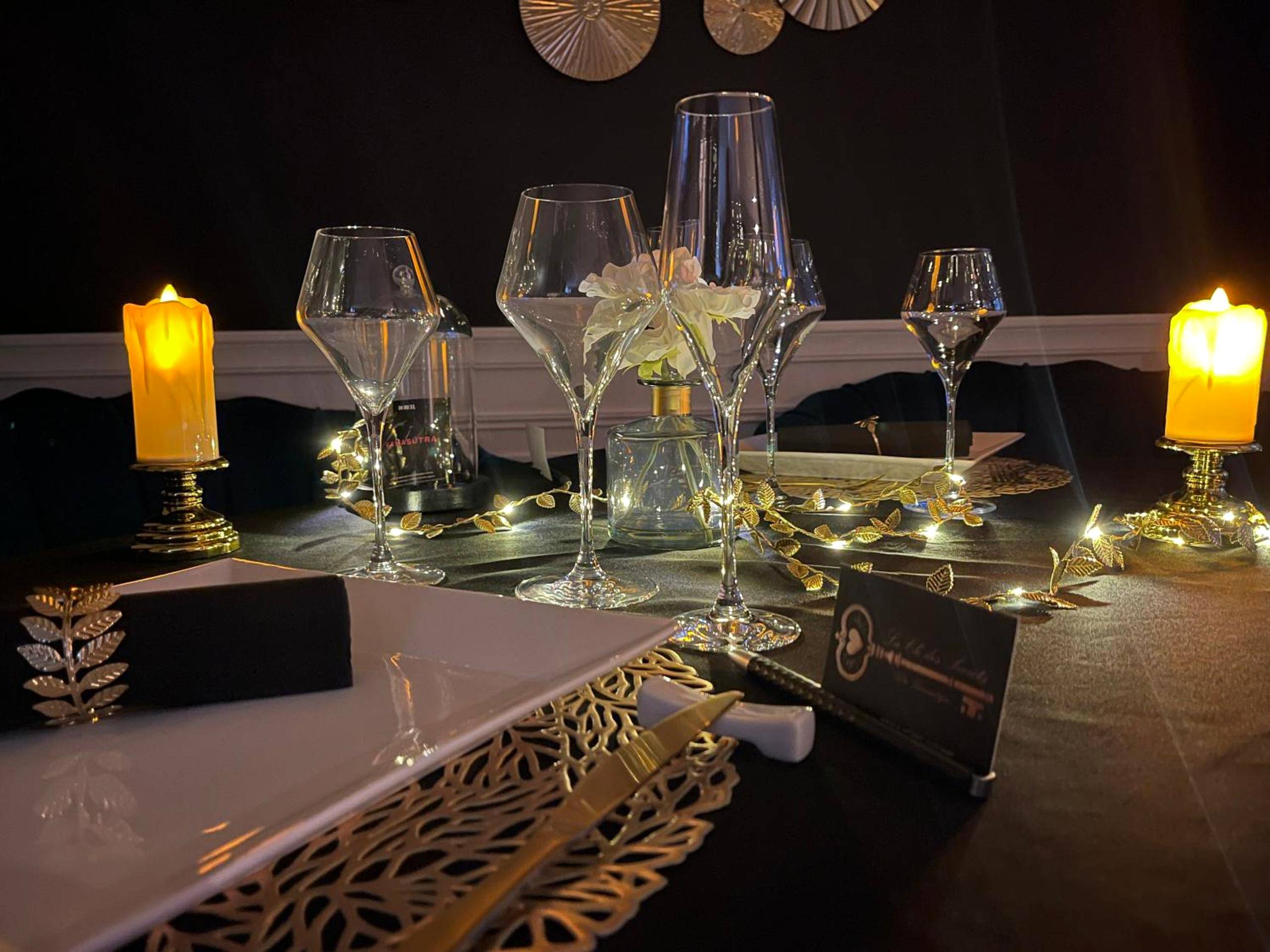 Photo du logement - Love Room - La clé des secrets - Gîte Romantique - Nuillé - le - Jalais