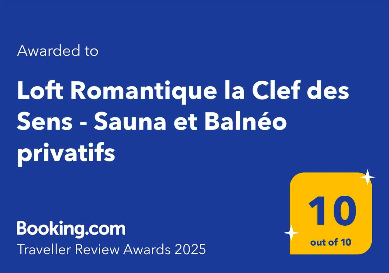 Photo du logement - Loft Romantique la Clef des Sens - Sauna et Balnéo privatifs