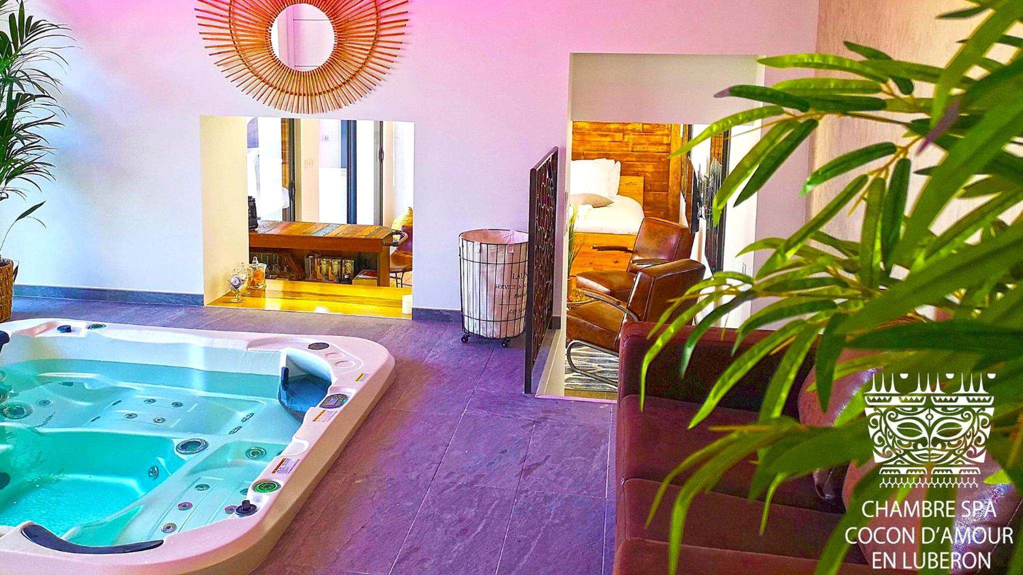 Autre vue interieure - Cocon D'amour En Luberon - Chambre Spa a proximite de l'Isle sur la Sorgue - Lagnes