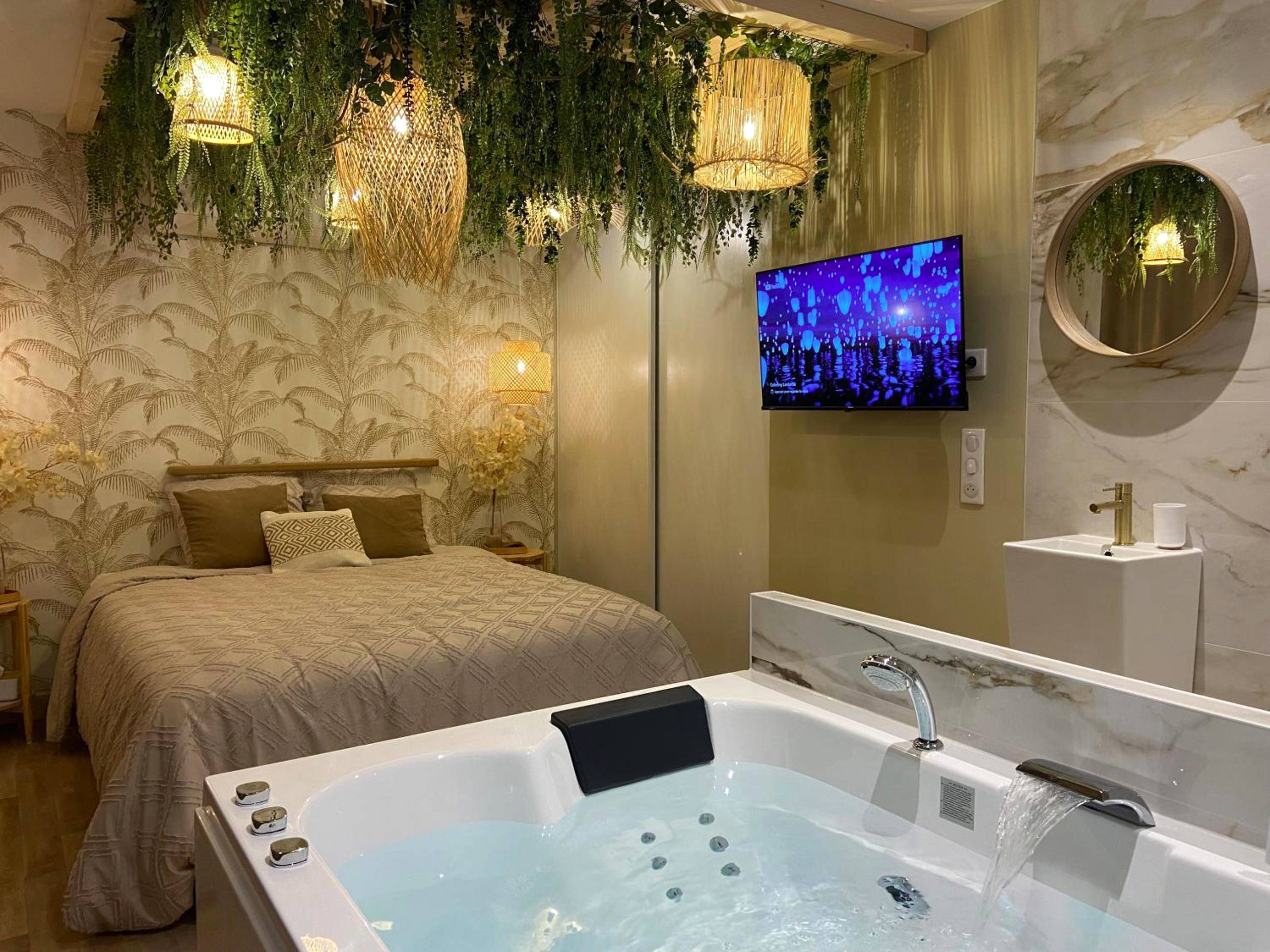 Photo du logement - Le cocon du désir - Balnéo et haut de gamme