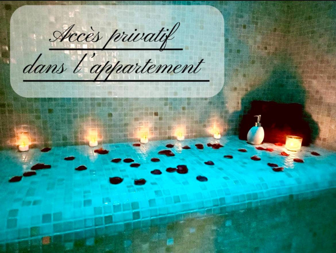 Photo du logement - Cocon détente pour 2 avec hammam et jacuzzi privé Mer Lac
