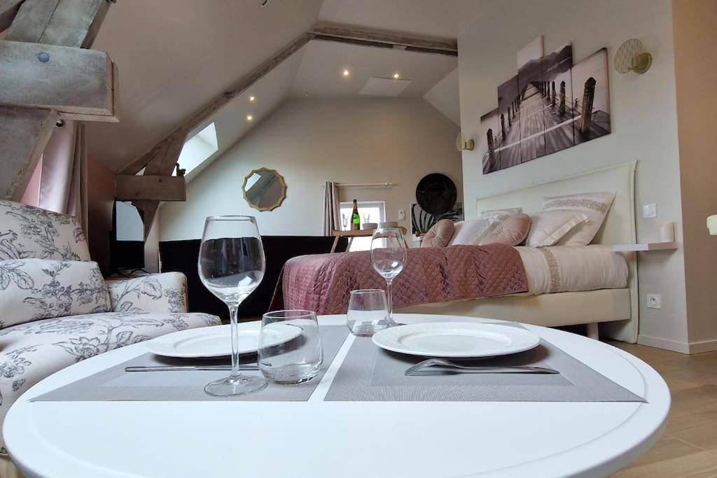 Photo du logement - Le Cocon chambre avec Jacuzzi privatif Normandie