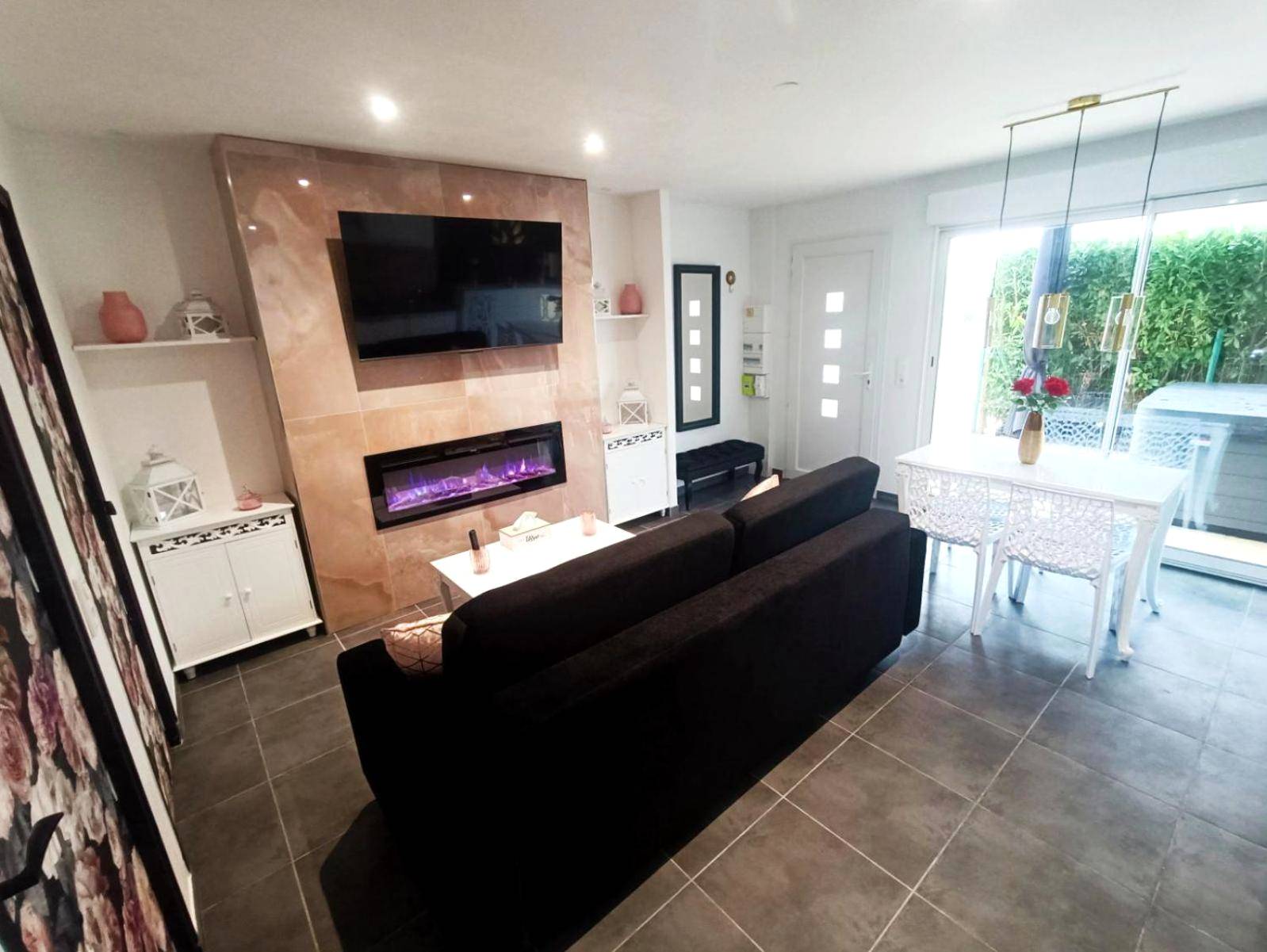 Vue du logement - Cocon romantique avec jacuzzi extérieur