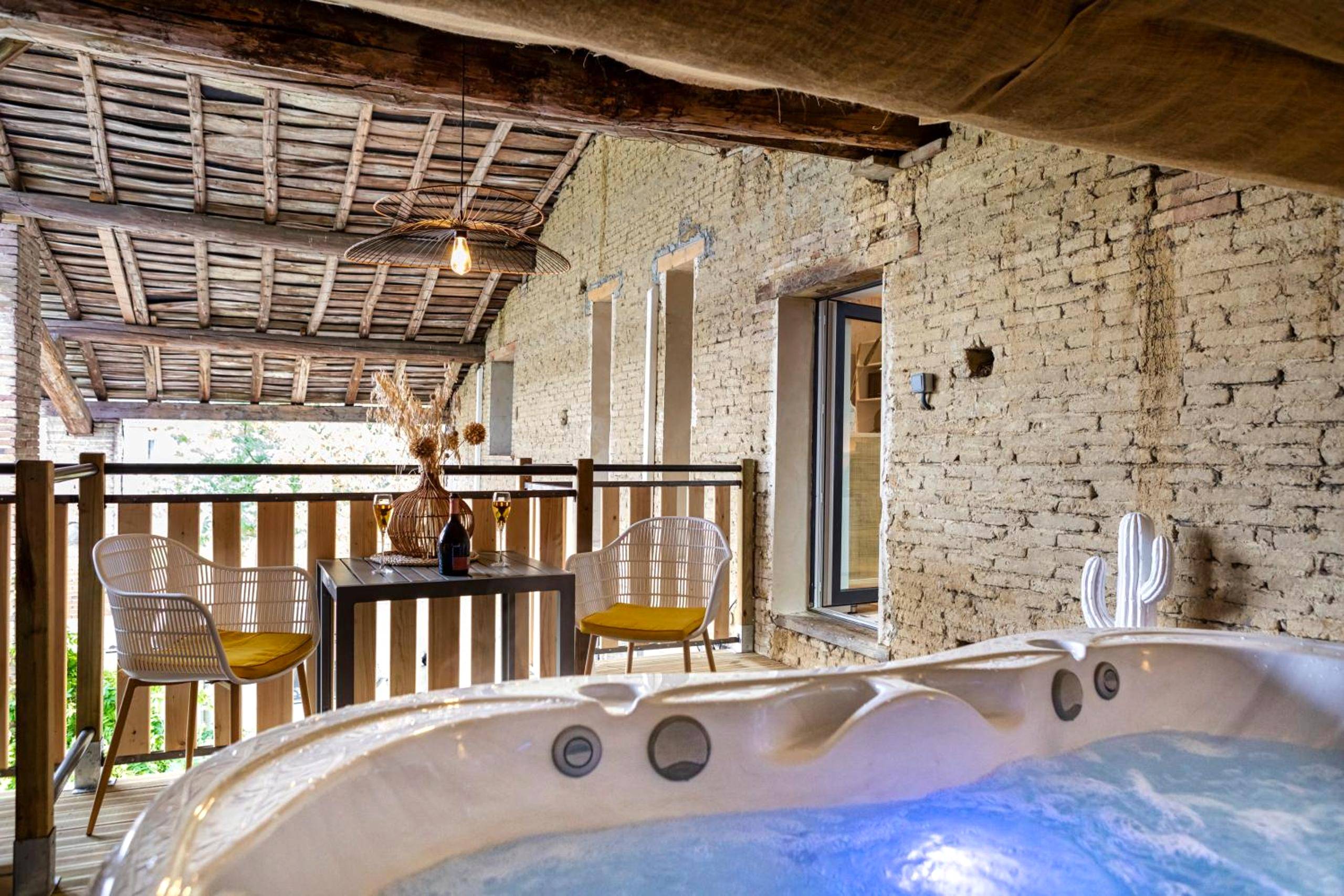 Autre vue interieure - Le Cocon & SPA Privé - l'Oliveraie d'Eurocentre - Castelnau - d'Estrétefonds