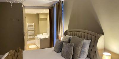 Vue du logement - UN COCON EN VILLE - chambre SPA chic et élégante