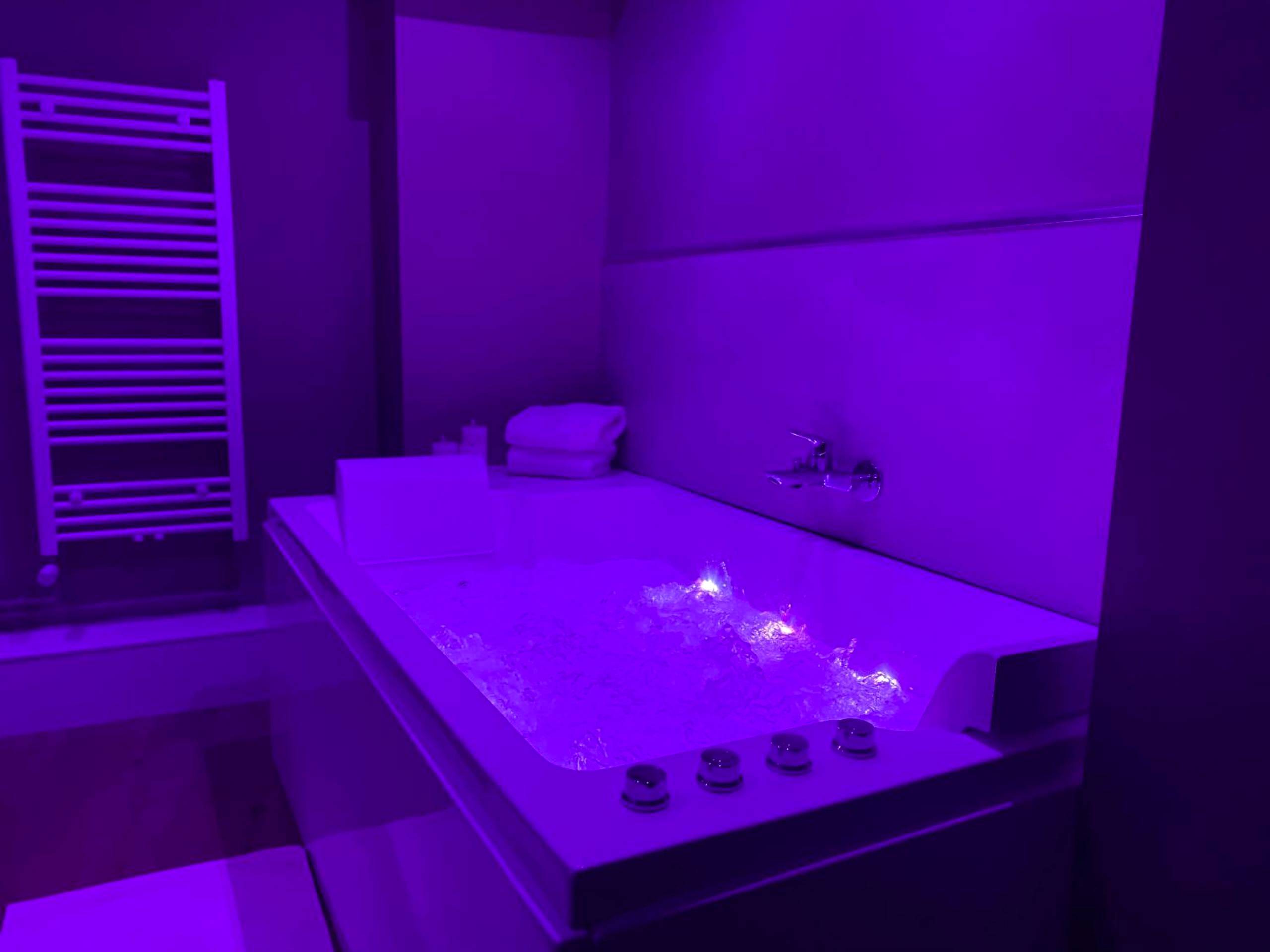 Photo du logement - UN COCON EN VILLE - chambre SPA chic et élégante